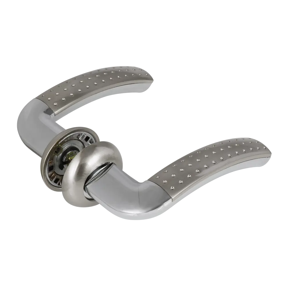 Дверные ручки EDSON для межкомнатных дверей в стиле никель 85168511 STLM-0059335