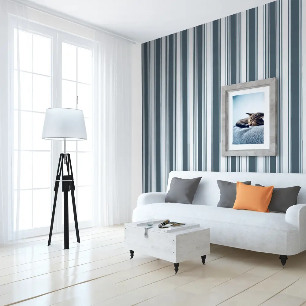 Обои флизелиновые Inspire Josephine синие 1.06 м Ink 4 STLM-2112131 - Вид №4