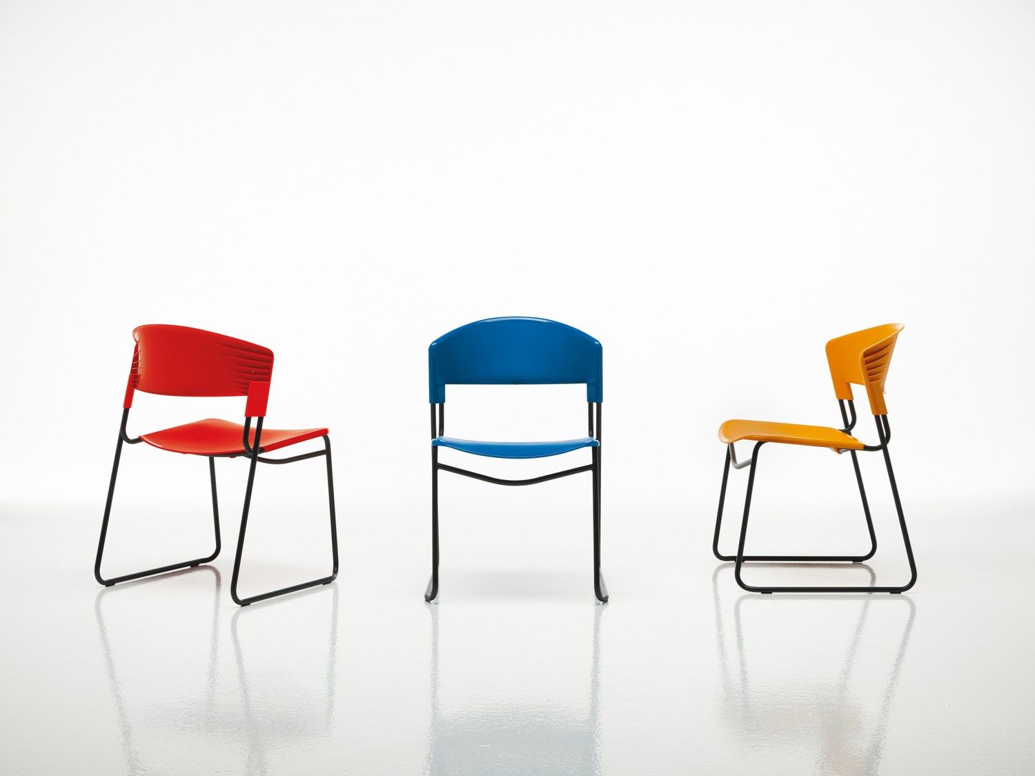 Штабелируемый стул из Biogreen® и стали BBB AGAIN ARCH-00152056 - Вид №18