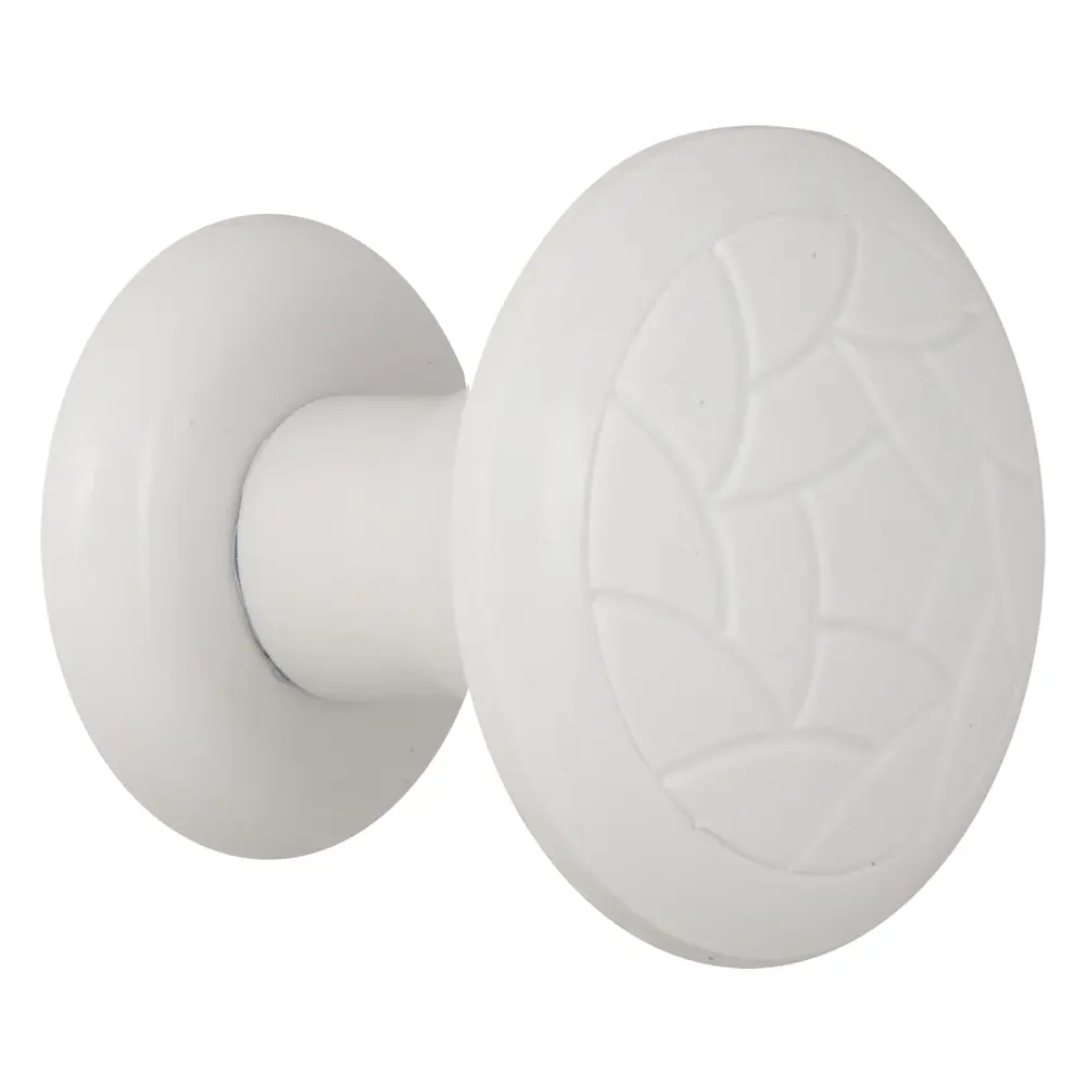 Ручка-кнопка МУ, пластик, цвет белый Santreyd STLM-2196728