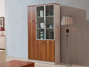 Arrediorg.it® Высокий деревянный офисный блок с распашными дверями Evolutio C208