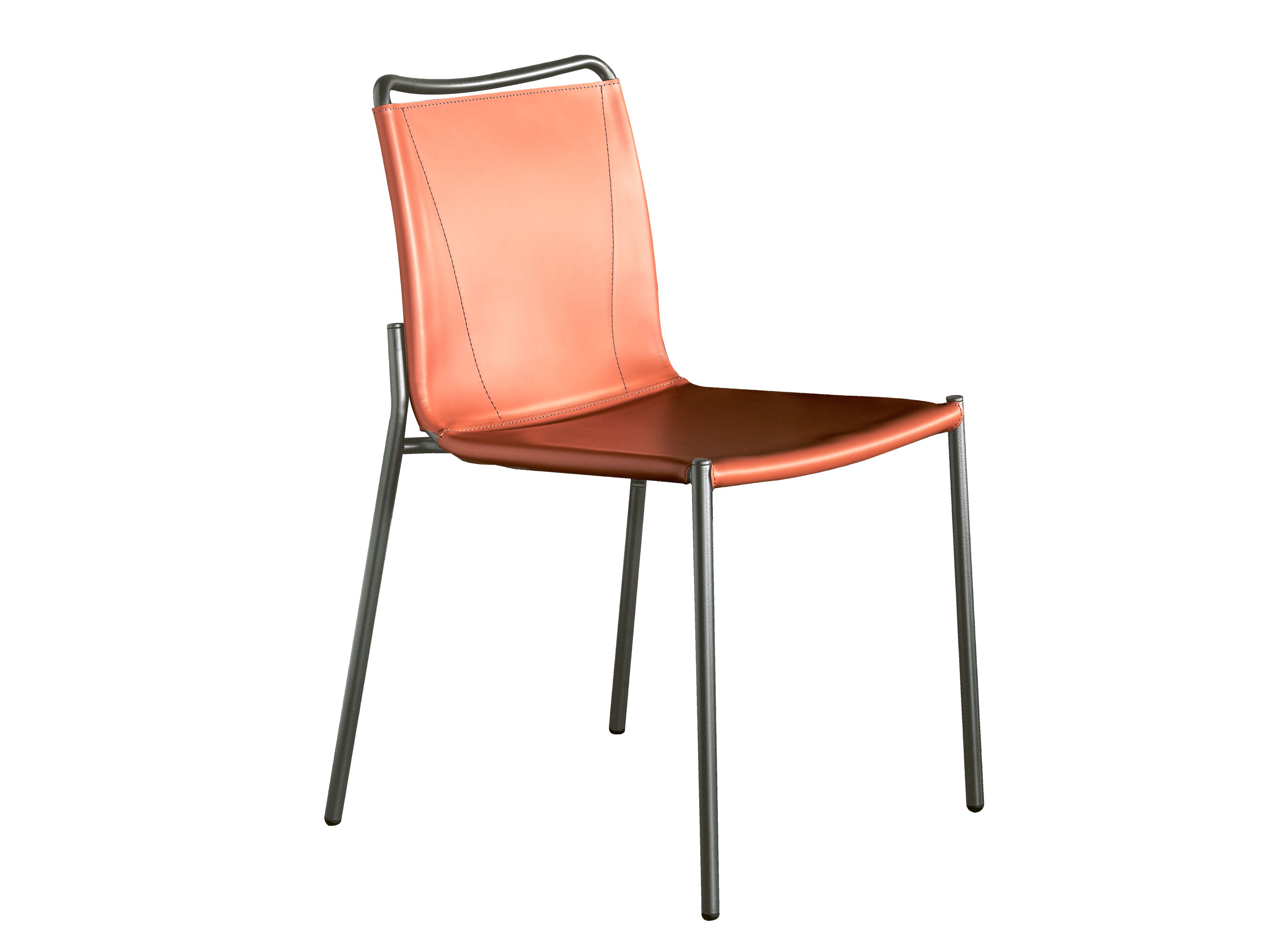 Кожаный стул Bontempi Casa SHAPE ARCH-00021856