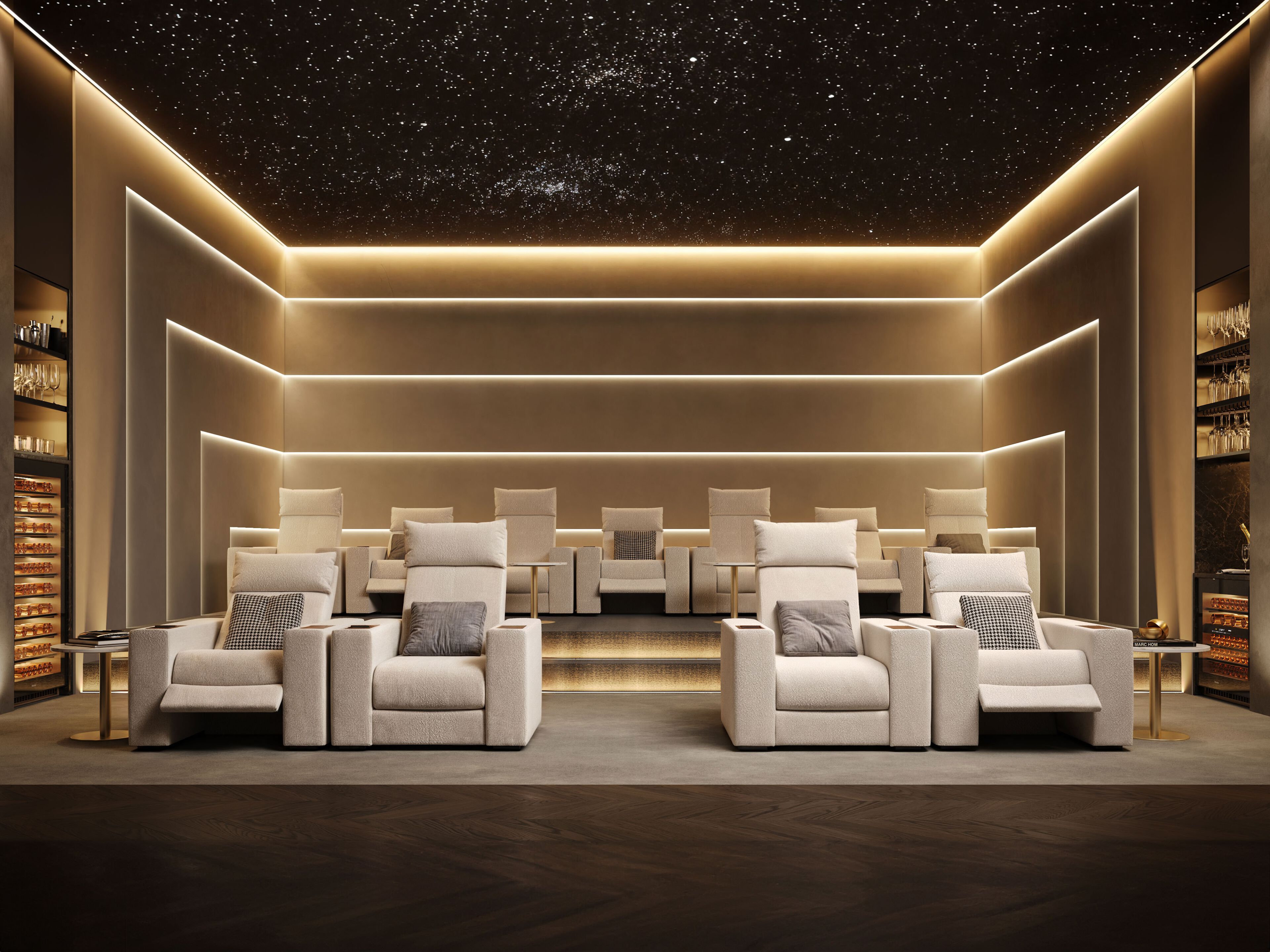 Кожаное кресло для домашнего кинотеатра Wayne Enterprises Home Collection WE-154 ARCH-00144528 - Вид №3