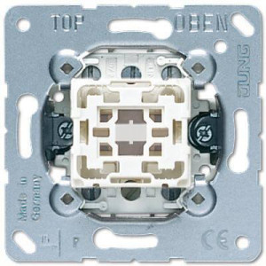 Выключатель кнопочный 2P Jung 10А 250V 533-2U