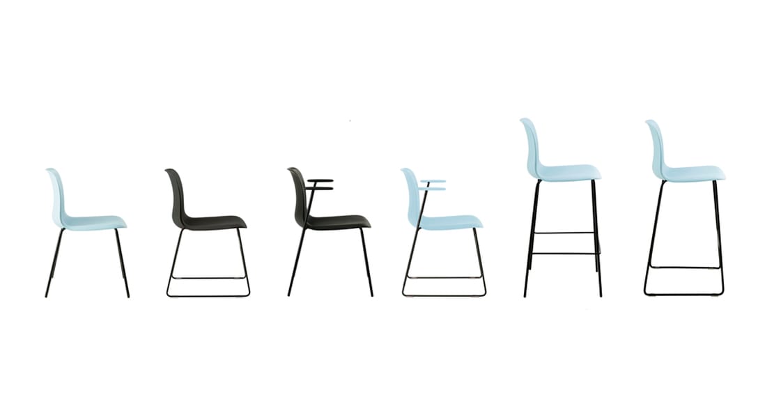 Мягкий стул с подлокотниками Howe SixE ARCH-00052917 - Вид №2