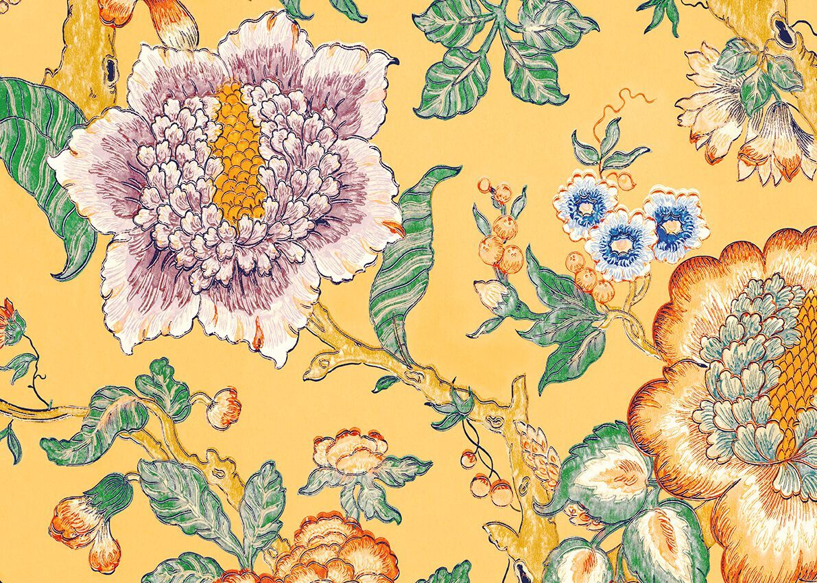 Обои с цветочными мотивами Jannelli&Volpi СП 505 GRANDE CORNICHE ARCH-00041713 - Вид №1