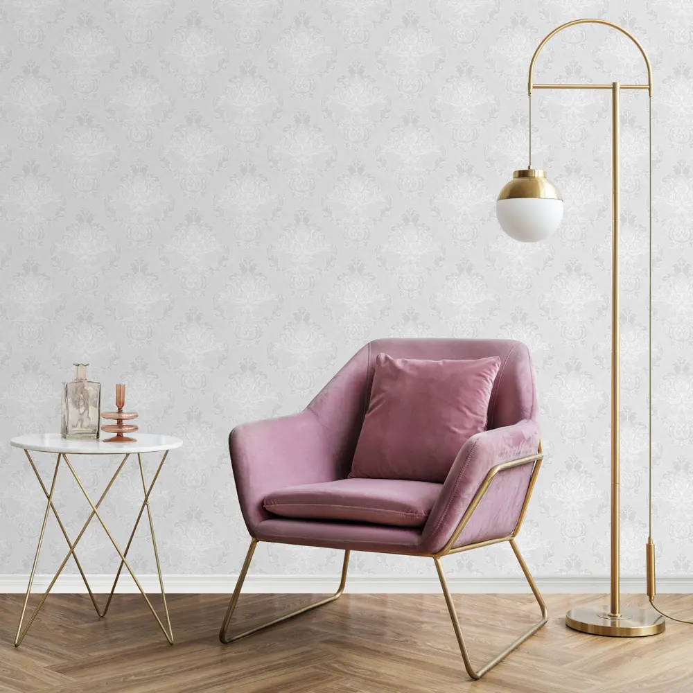 Erismann Donatela - Флизелиновые обои серого оттенка для стильного интерьера 89384277 STLM-1360613 - Вид №3