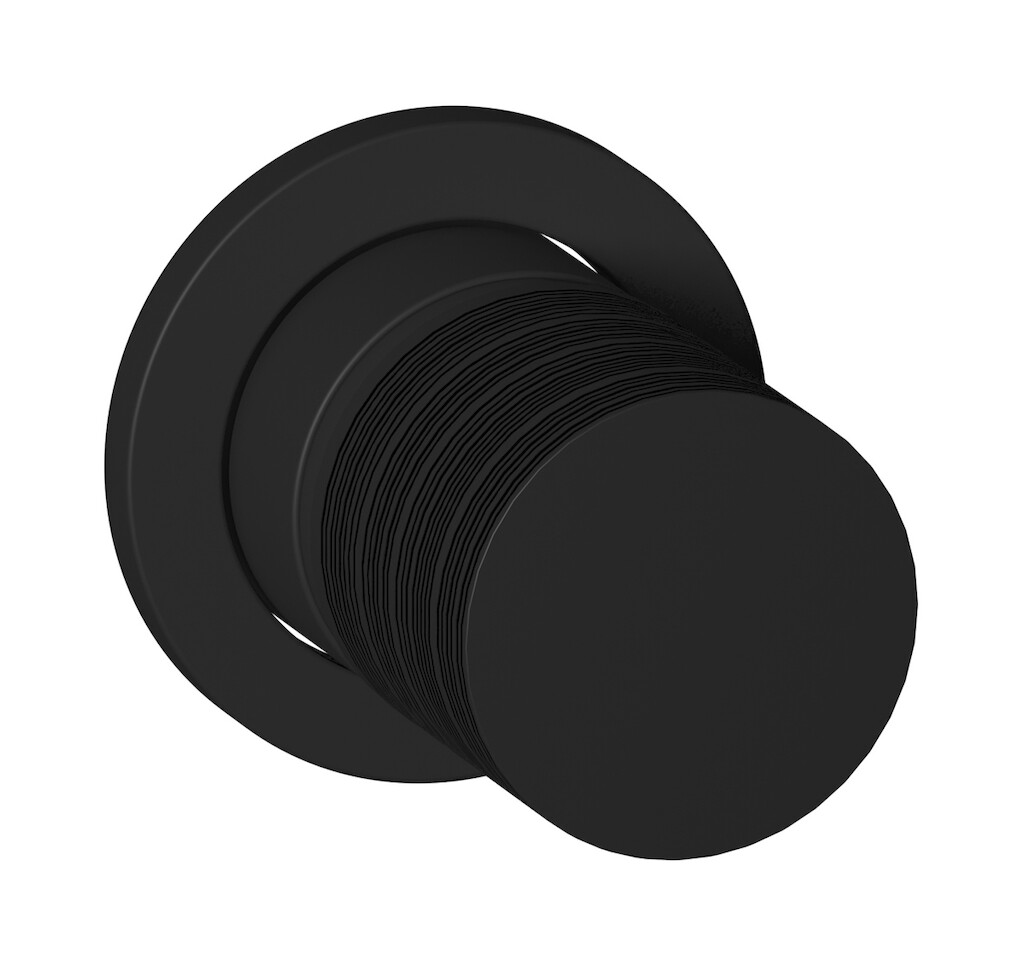 Внешние части встроенного смесителя на 1 потребителя WE ARE IB vn706cf Matt Black Vinile