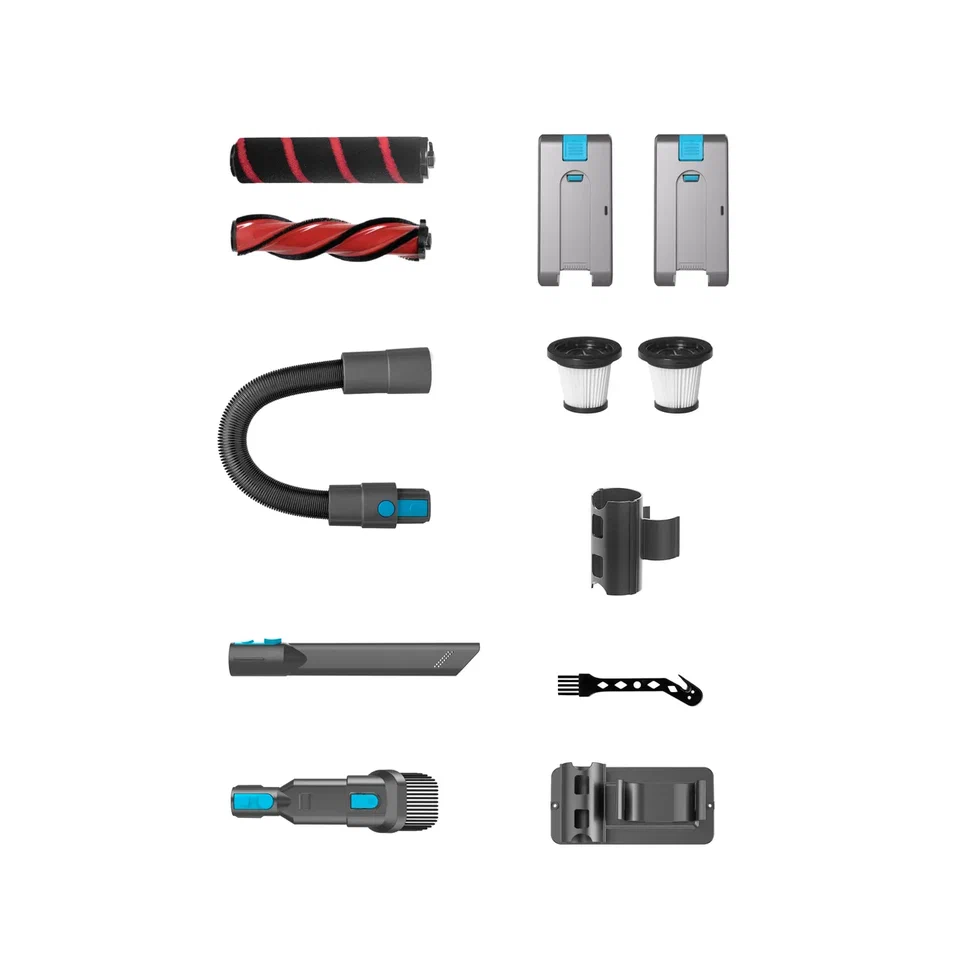 9176123 Пылесос  вертикальный  TEQQO Powerstick PLUS  серый STDN-0104749 - Вид №5