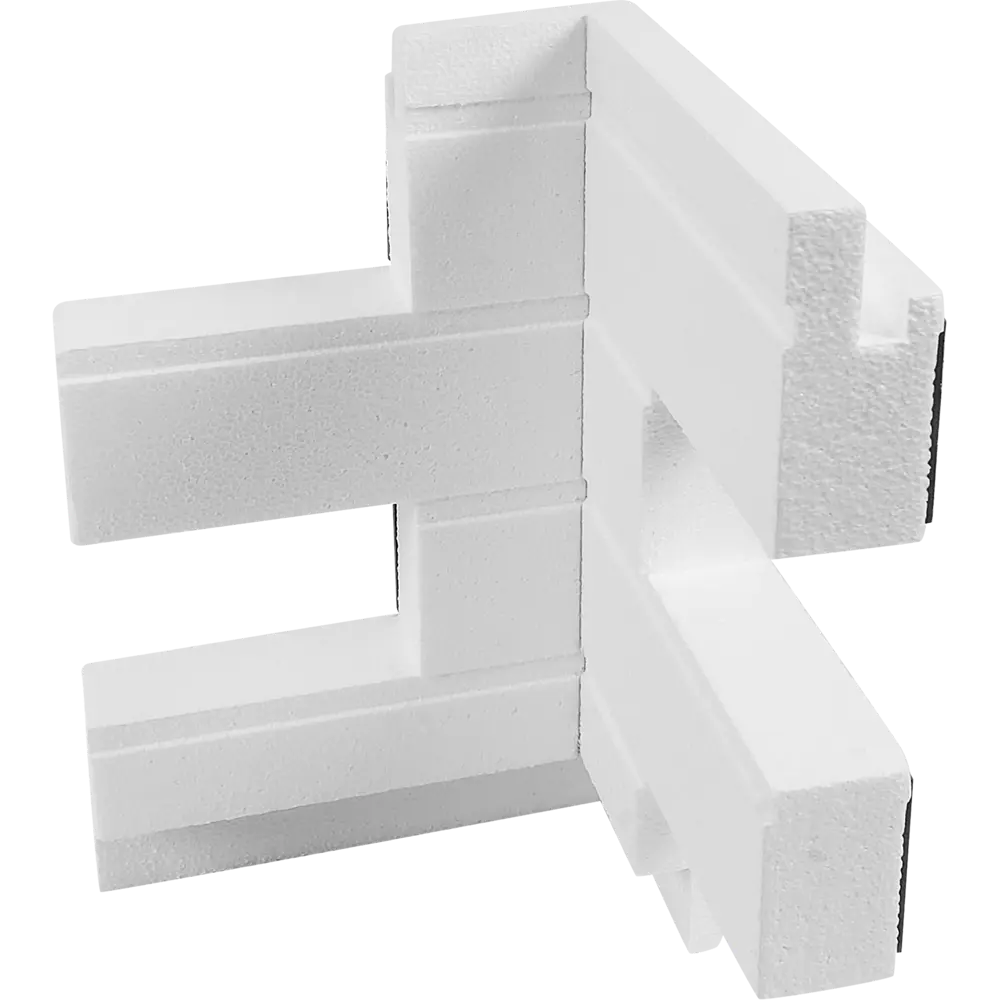 Термопанель наружный угол Мосстрой-31 Brick House палевый 26x25x41x5 см STLM-2022068 - Вид №4