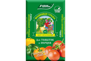 16256053 Питательный грунт для томатов и перцев Волшебная грядка 10 л 431112 Буйские Удобрения