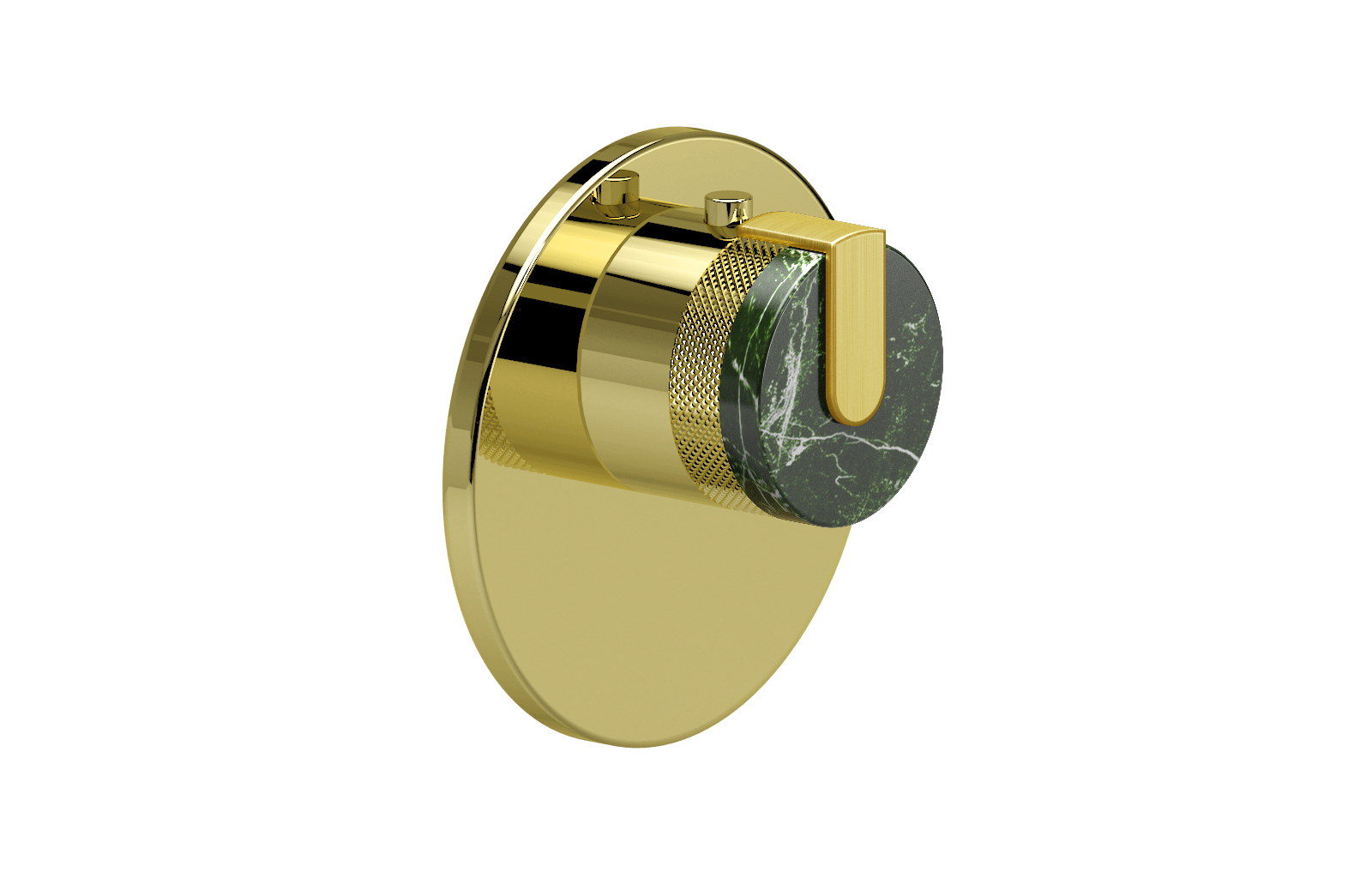 E-8027-R2MGE-L1BB-PB-T Термостатический переключатель 3/4-Внешняя часть GRAFF MOD+