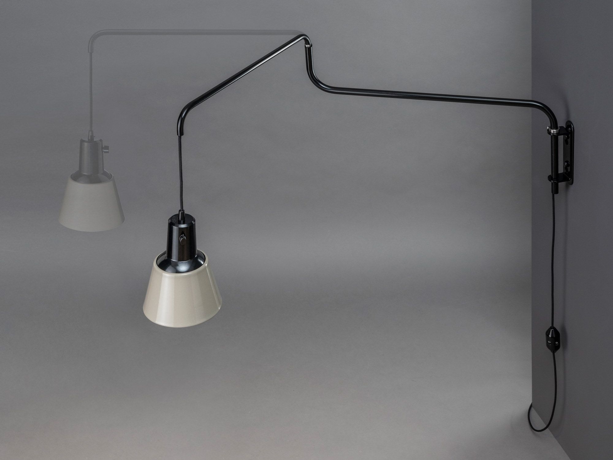 Регулируемая металлическая настенная лампа Midgard Licht K830 ARCH-00129519 - Вид №5