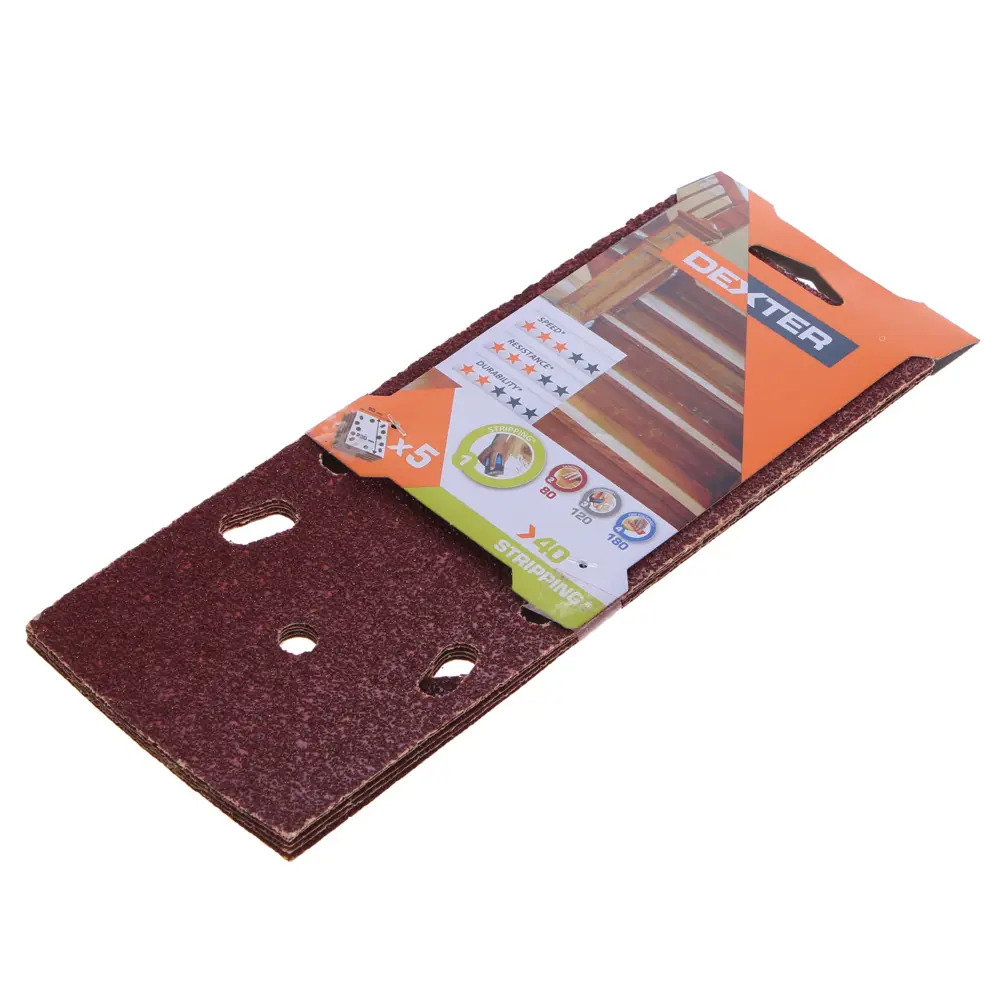 Шлифовальные листы Dexter P40 для вибрационных машин 230x93 мм 18782741 STLM-0012652 - Вид №2