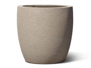 Садовый горшок из волокнистой глины