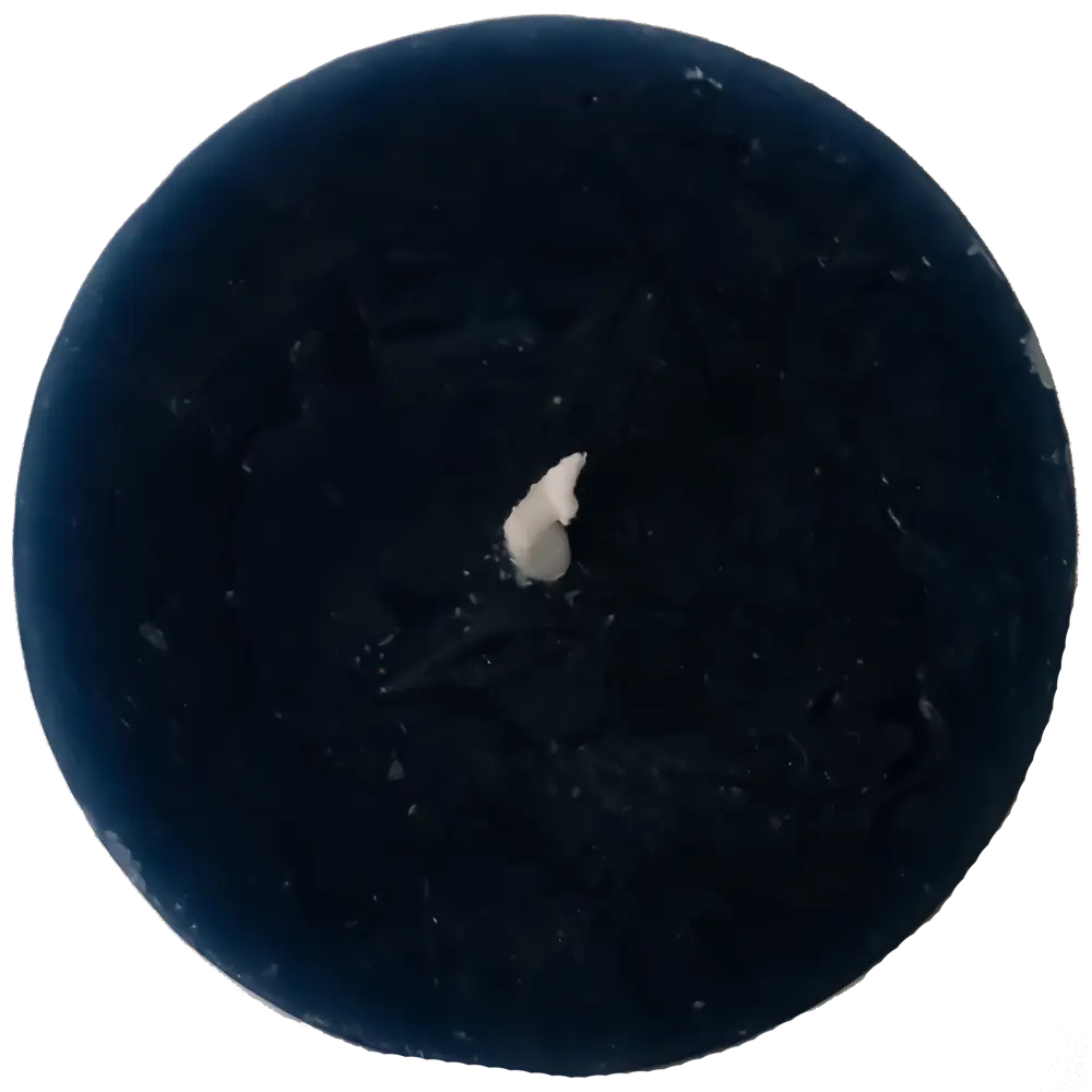 Свеча-столбик Рустик 60x70 см цвет темно-синий Santreyd STLM-2174630 - Вид №2