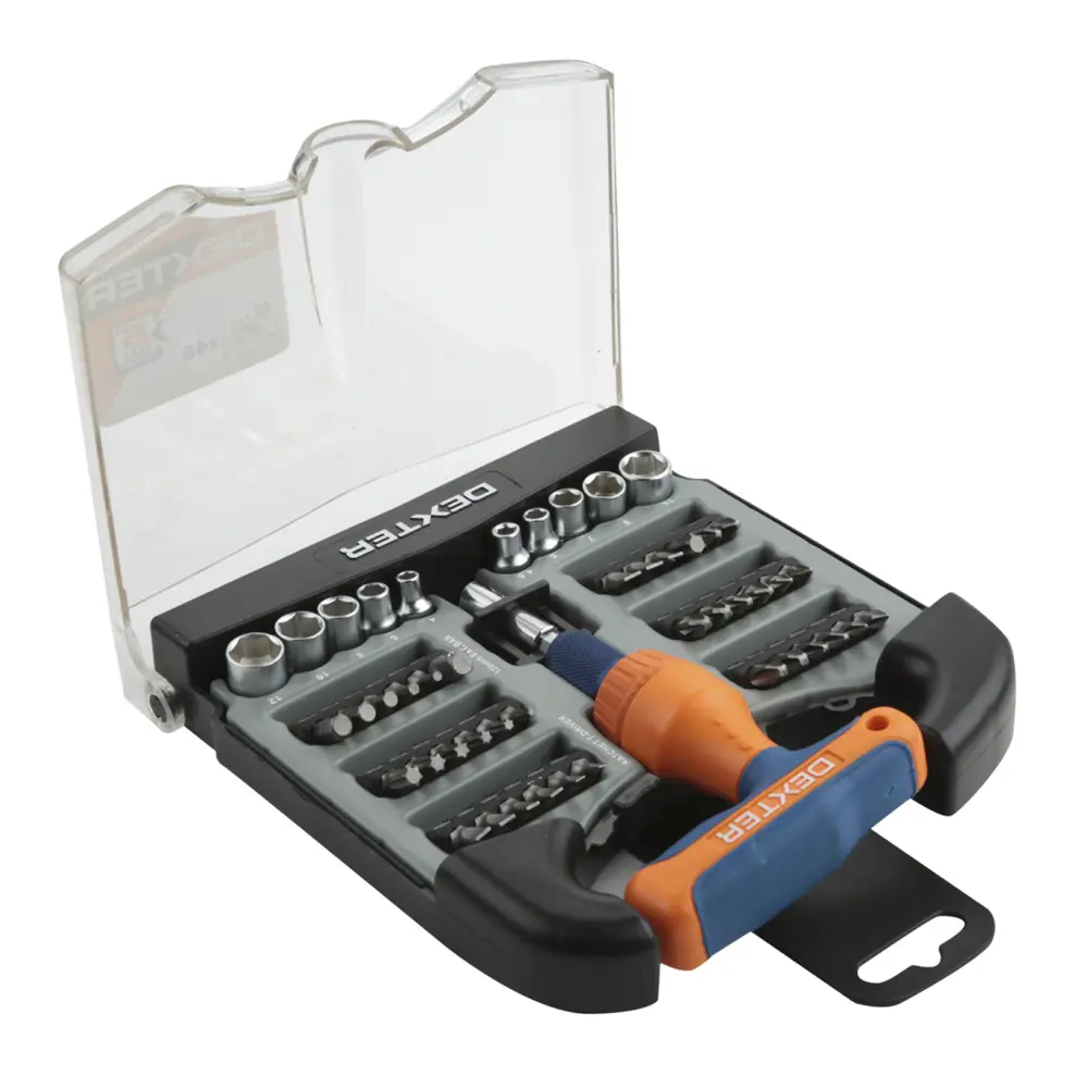 Набор отверток Dexter с 48 насадками для профессионального ремонта 18149209 STLM-0009645 - Вид №1