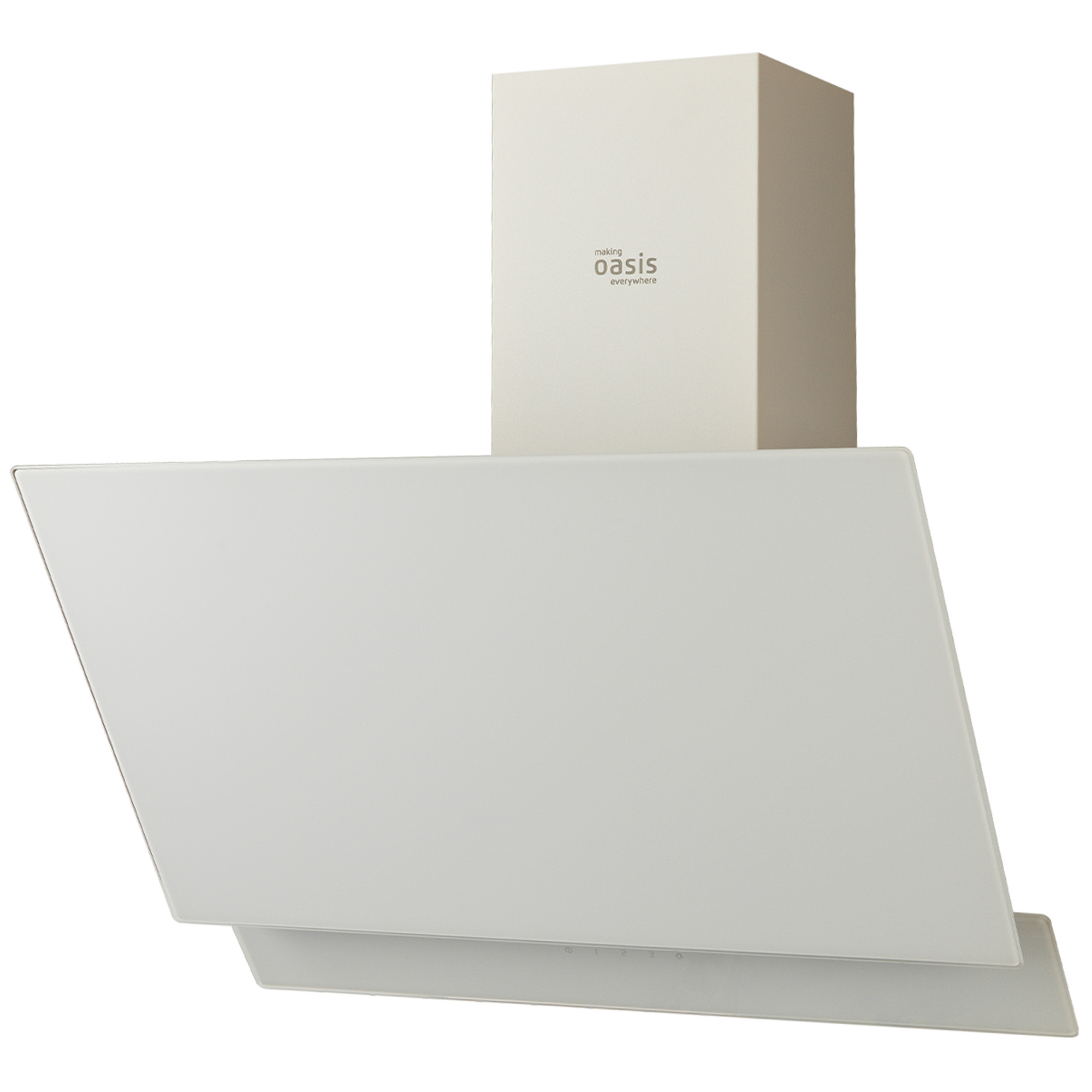5355914 Вытяжка наклонная Oasis NF-60W белый/белый STDN-0068214 - Вид №1