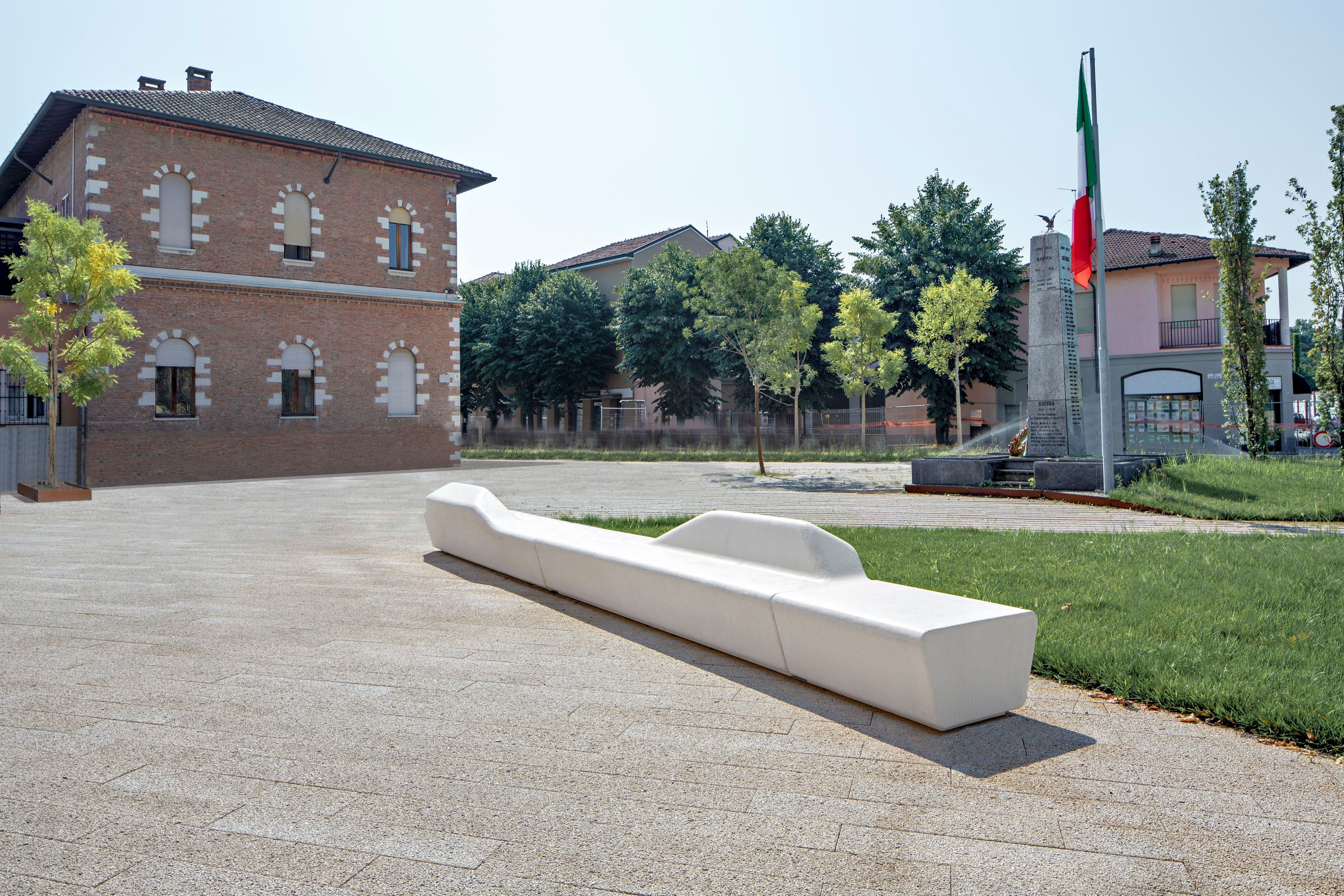 Бетонная скамья FAVARO1 Via Veneto ARCH-00034668 - Вид №1