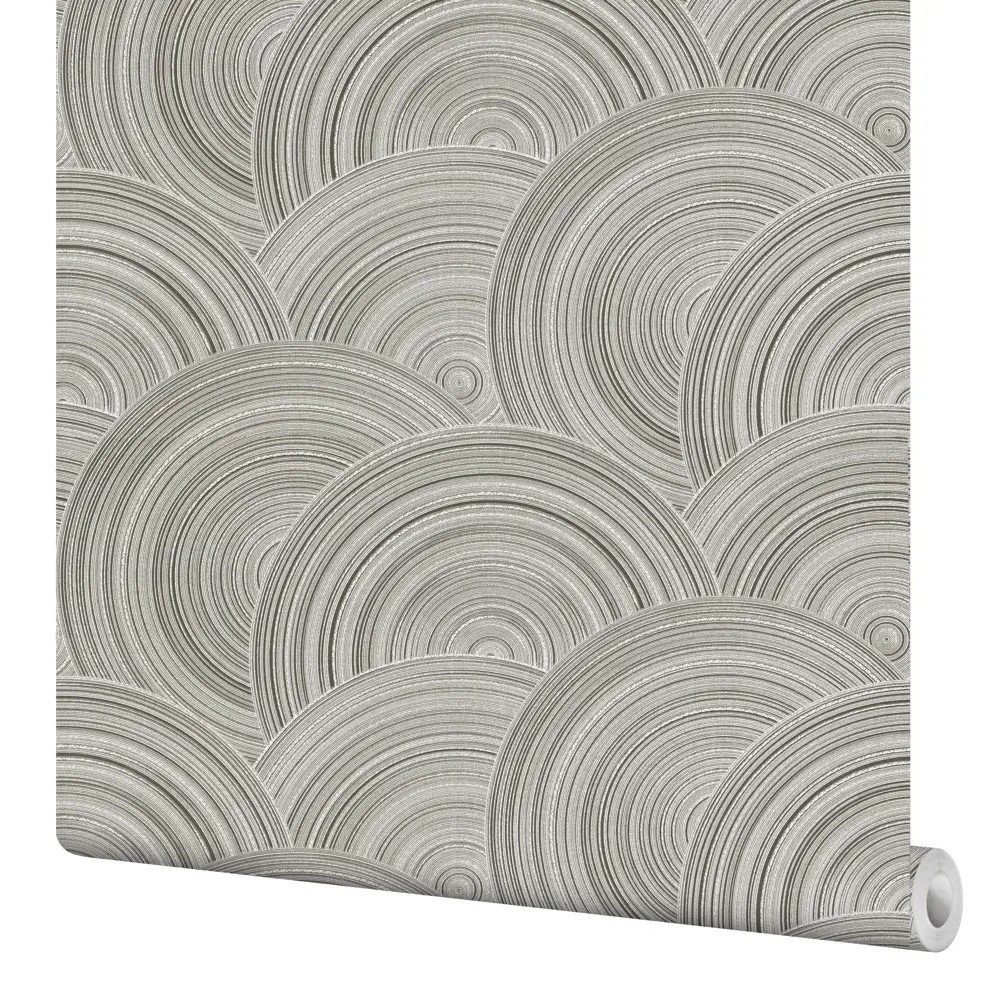 Обои флизелиновые A.S. Creation Рондо коричневые 1.06 м 176463 STLM-2130539