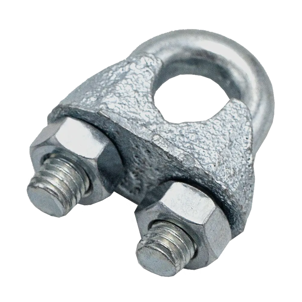 Зажим для троса DIN 741 3 мм сталь оцинкованная 2 шт Santreyd STLM-2140857