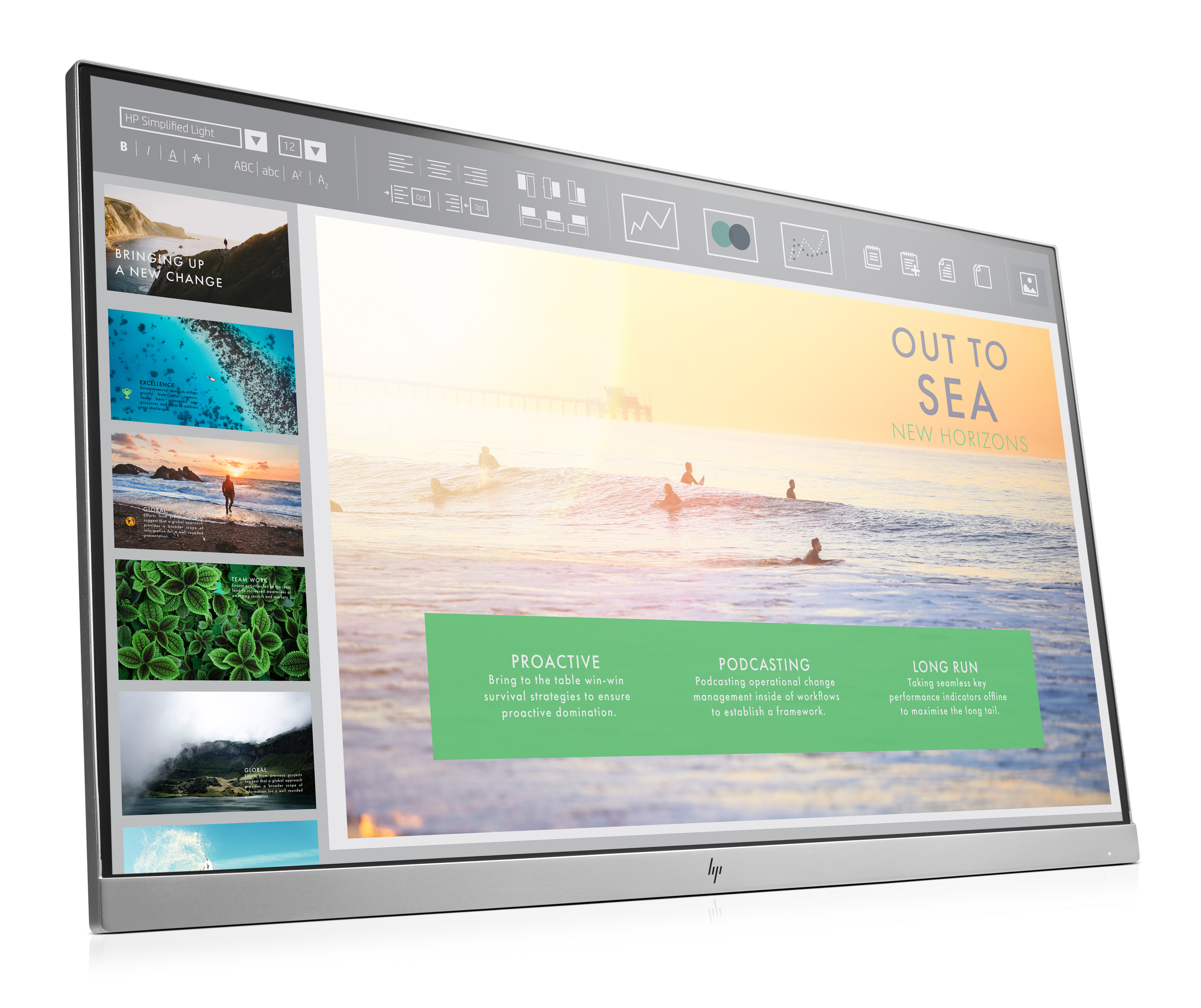 2PD30AA#ABB elitedisplay e233 ho monitor (без подставки) HP HP EliteDisplay Santreyd  - Вид №2