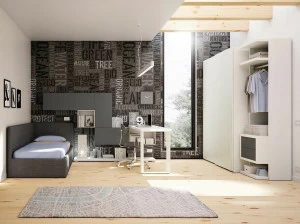 Moretti Compact Модульная деревянная спальня для мальчиков