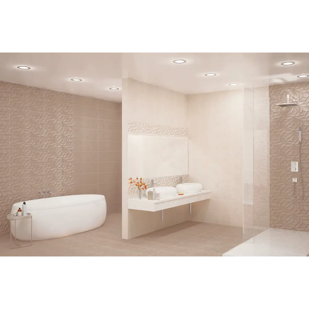 Плитка настенная Eletto Сeramica Odense 24.2x70 см 1.02 м² цвет бежевый Santreyd STLM-2016496 - Вид №1
