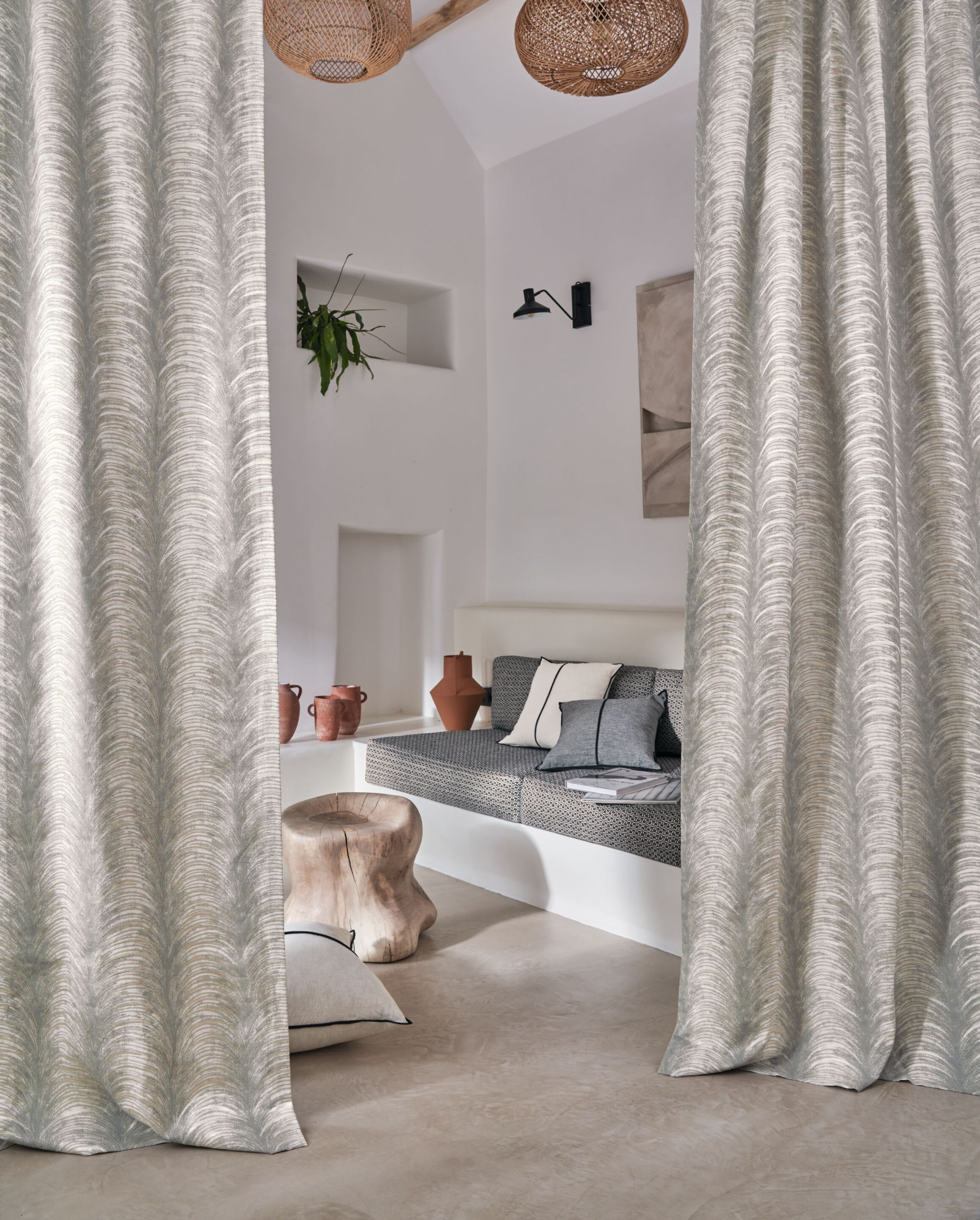 Атласная ткань для штор Casamance Salonga ARCH-00145788 - Вид №2