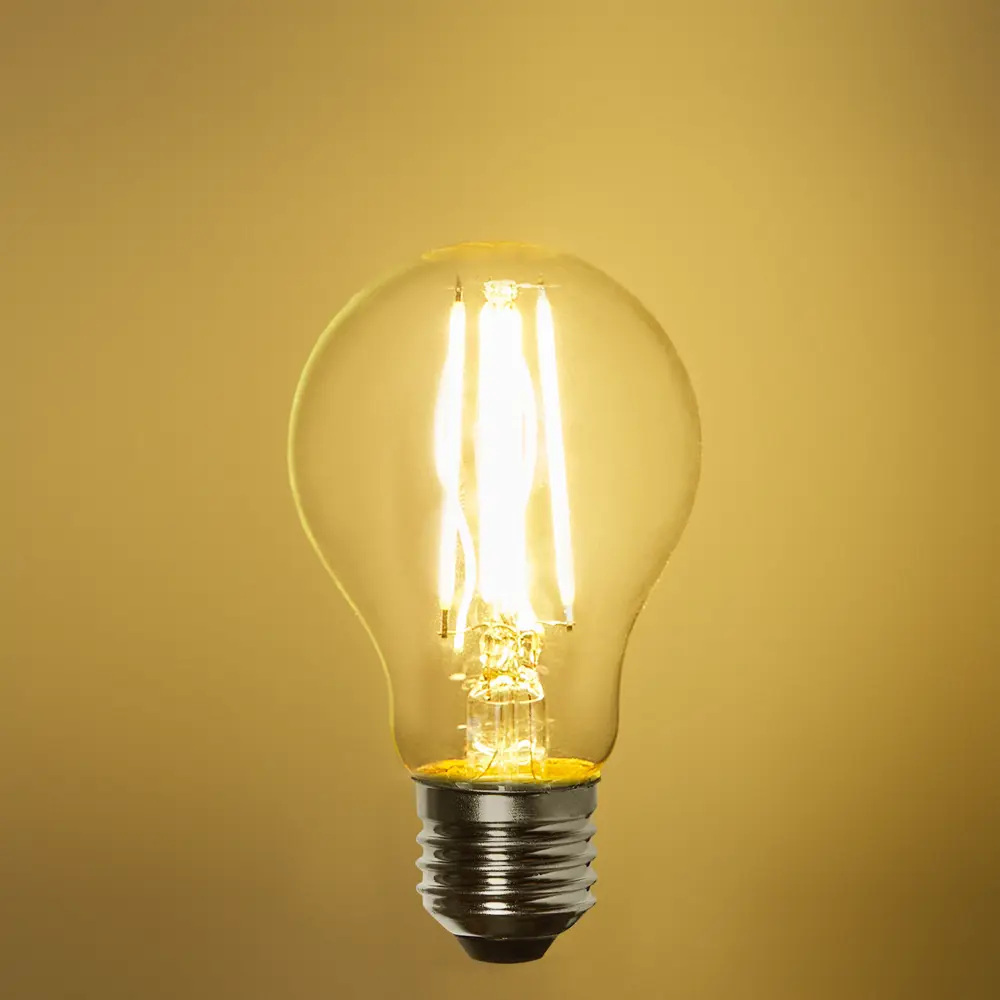LEXMAN LED лампа E27 груша прозрачная 6Вт теплый свет 82991626 STLM-0926811 - Вид №2