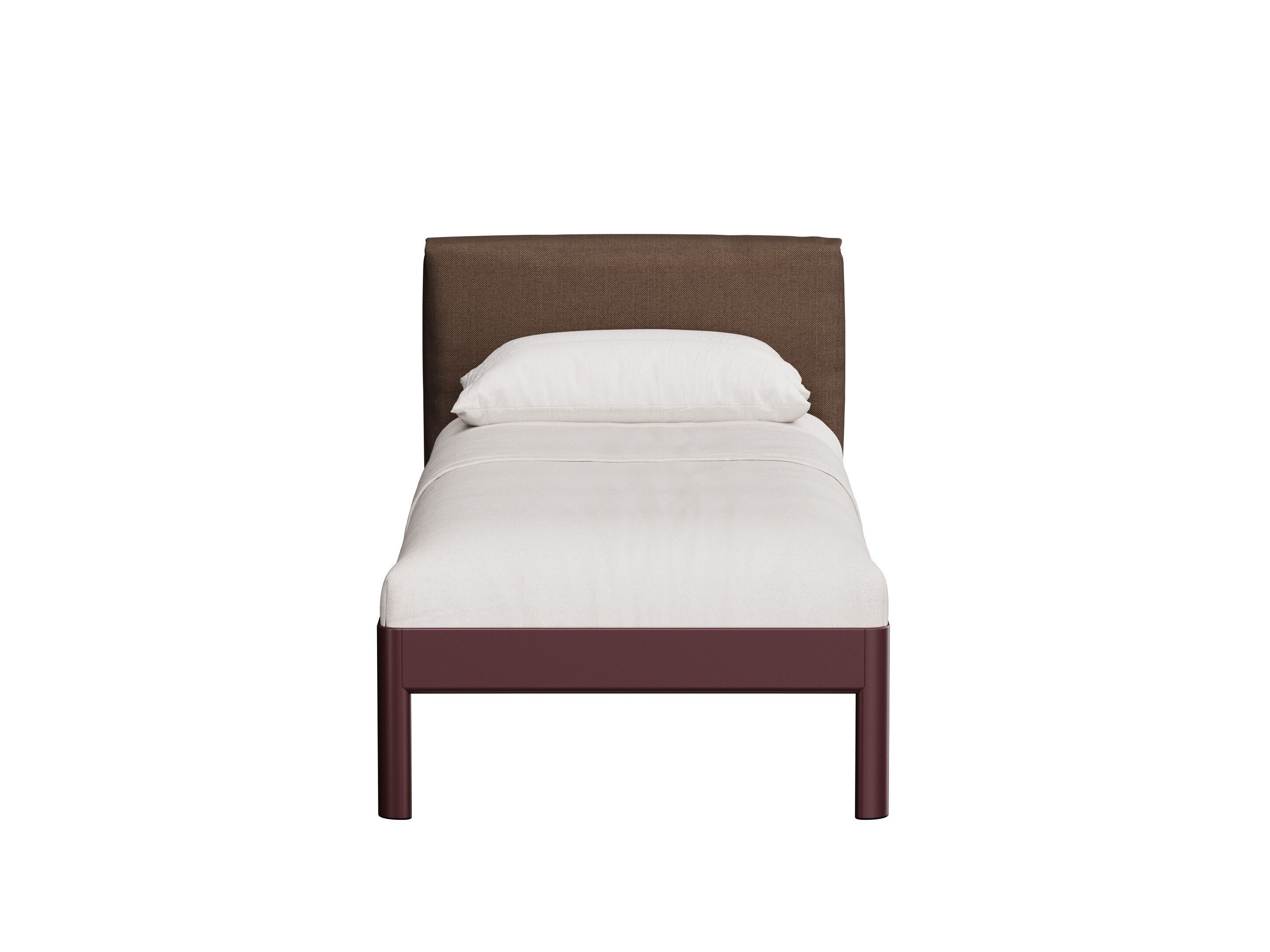 Алюминиевая односпальная кровать с мягким изголовьем Noah Living Heia ARCH-00076752 - Вид №12