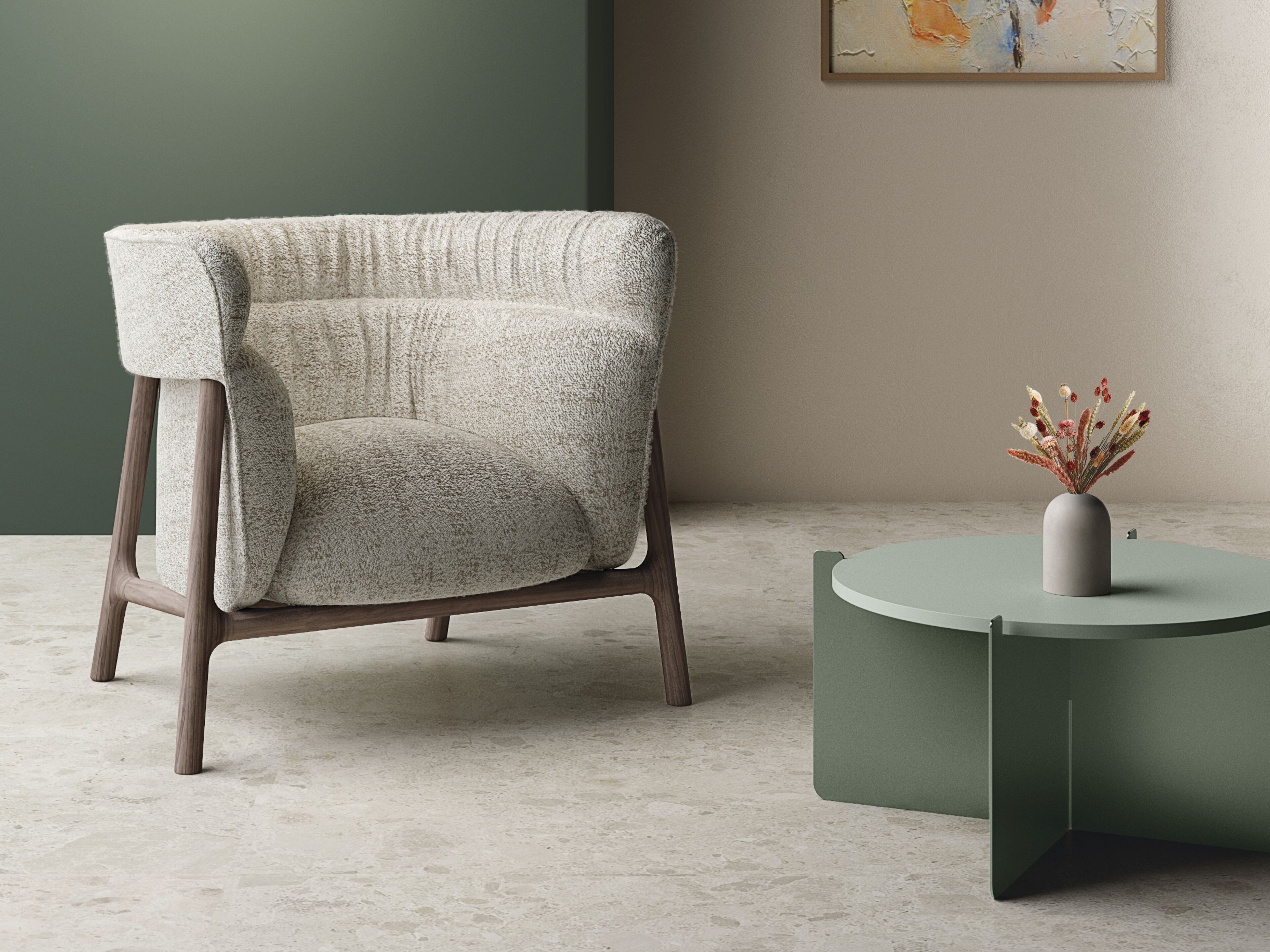 Кожаное кресло Innova Imbottiti Nobu ARCH-00061833 - Вид №4