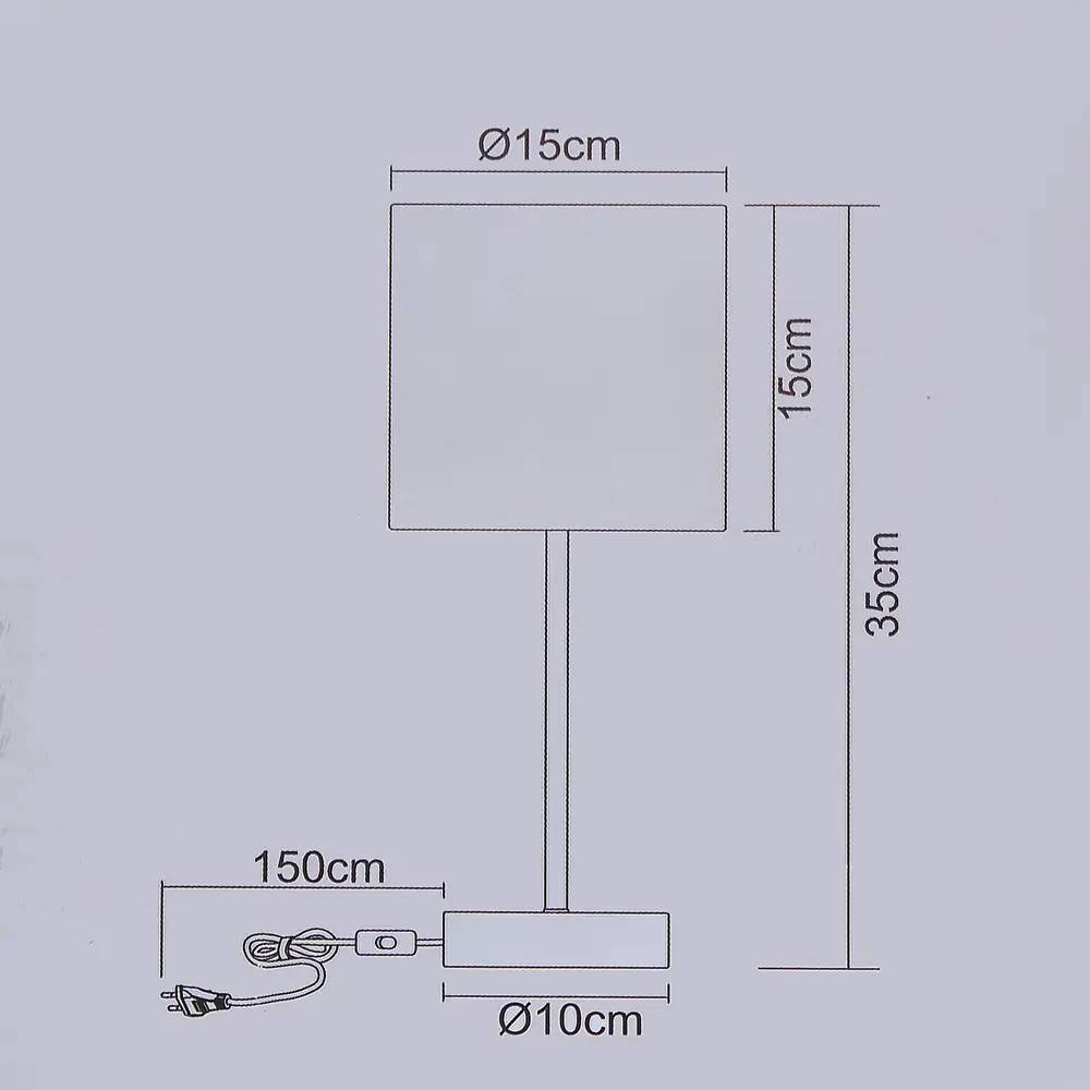 Настольная лампа «Globo» 1xE14x40 Вт STLM-2209221 - Вид №7