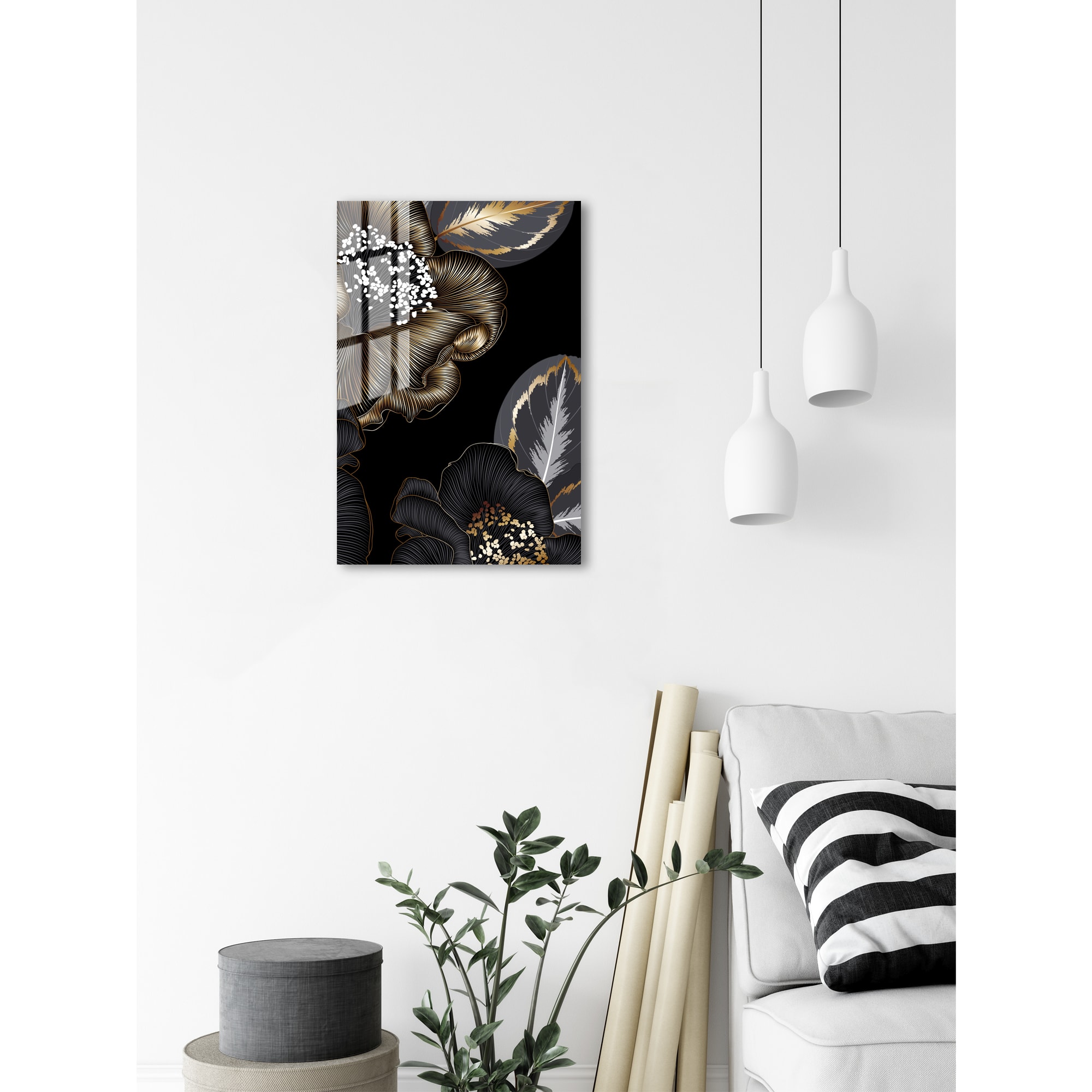 84531466 Картина на стекле «Виктория 2» 40x60 см Santreyd  - Вид №3