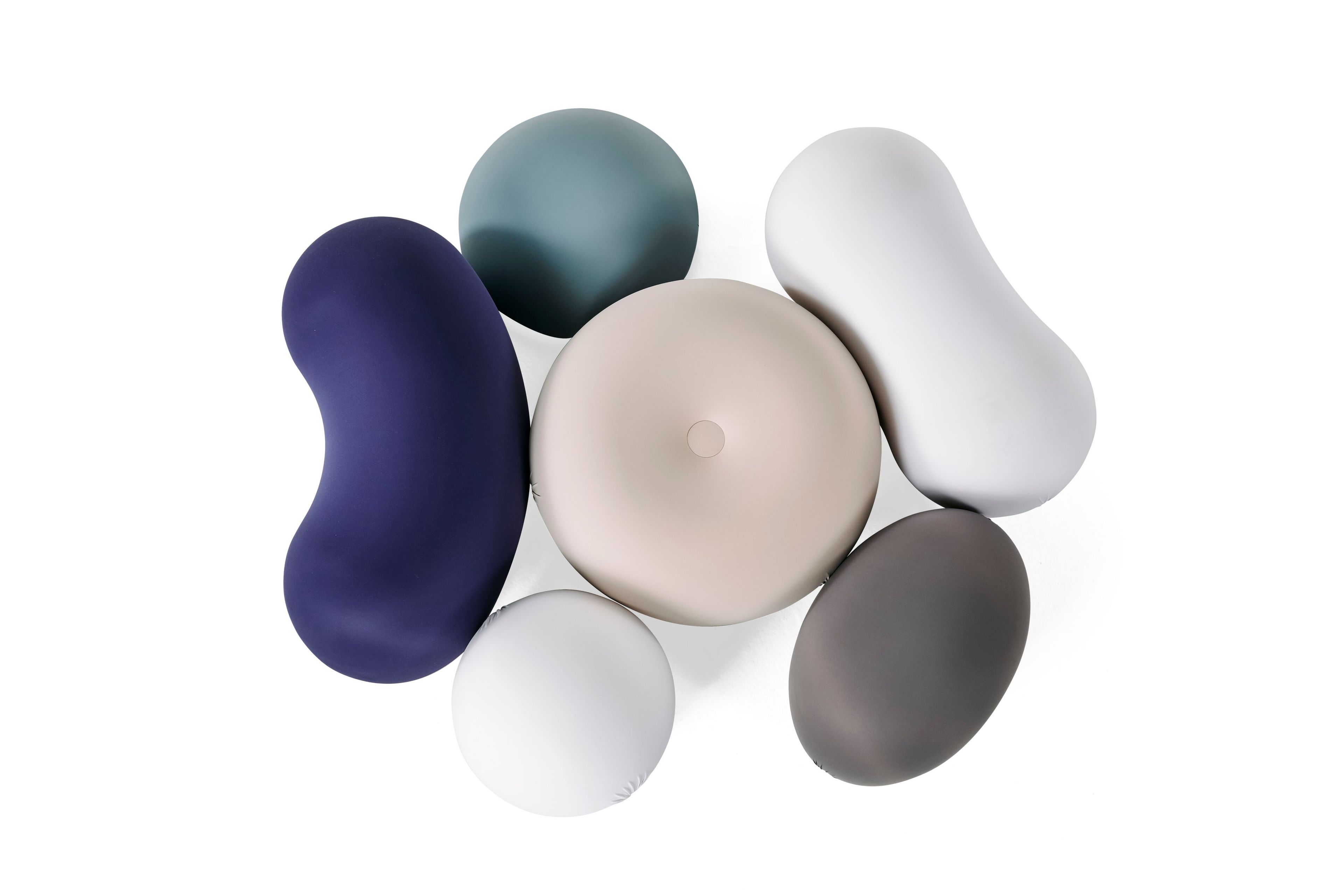 Овальный пуф из ткани BALERI ITALIA Tato ARCH-00014913 - Вид №2