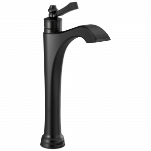 756T-BL-DST Смеситель для ванной комнаты с одной ручкой и технологией Touch2O.xt Delta Faucet Dorval Матовый черный