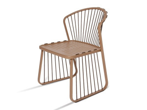 Стул для сада из нержавеющей стали