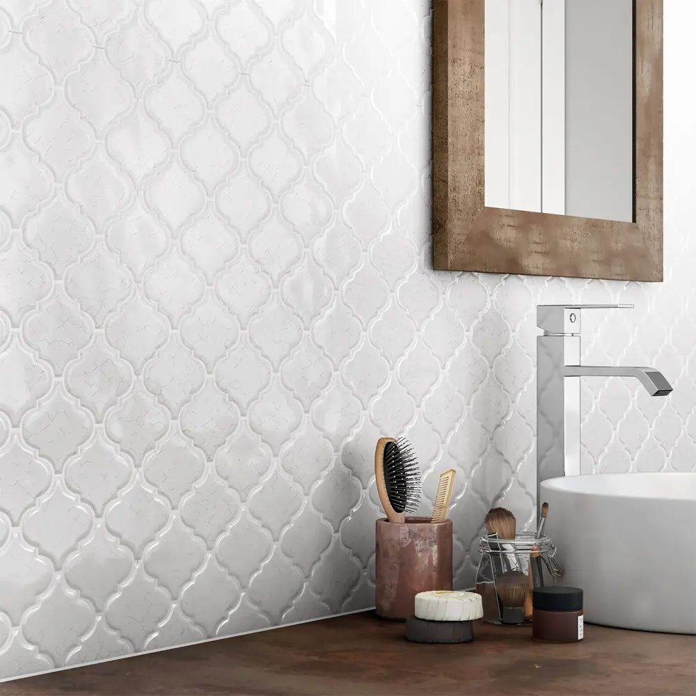 Мозаика керамическая Artens Royal 27.7x29.1 см цвет белый, 20 шт STLM-2187998