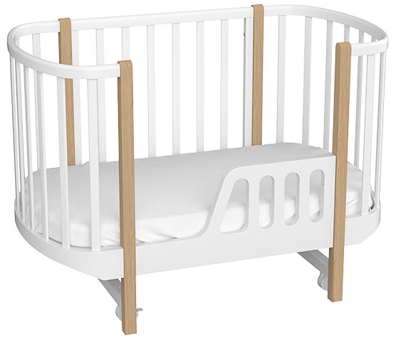 Ограничитель для кроватки Classic белый ELLIPSE ELLIPSE CLASSIC 351697 Белый Santreyd  - Вид №1