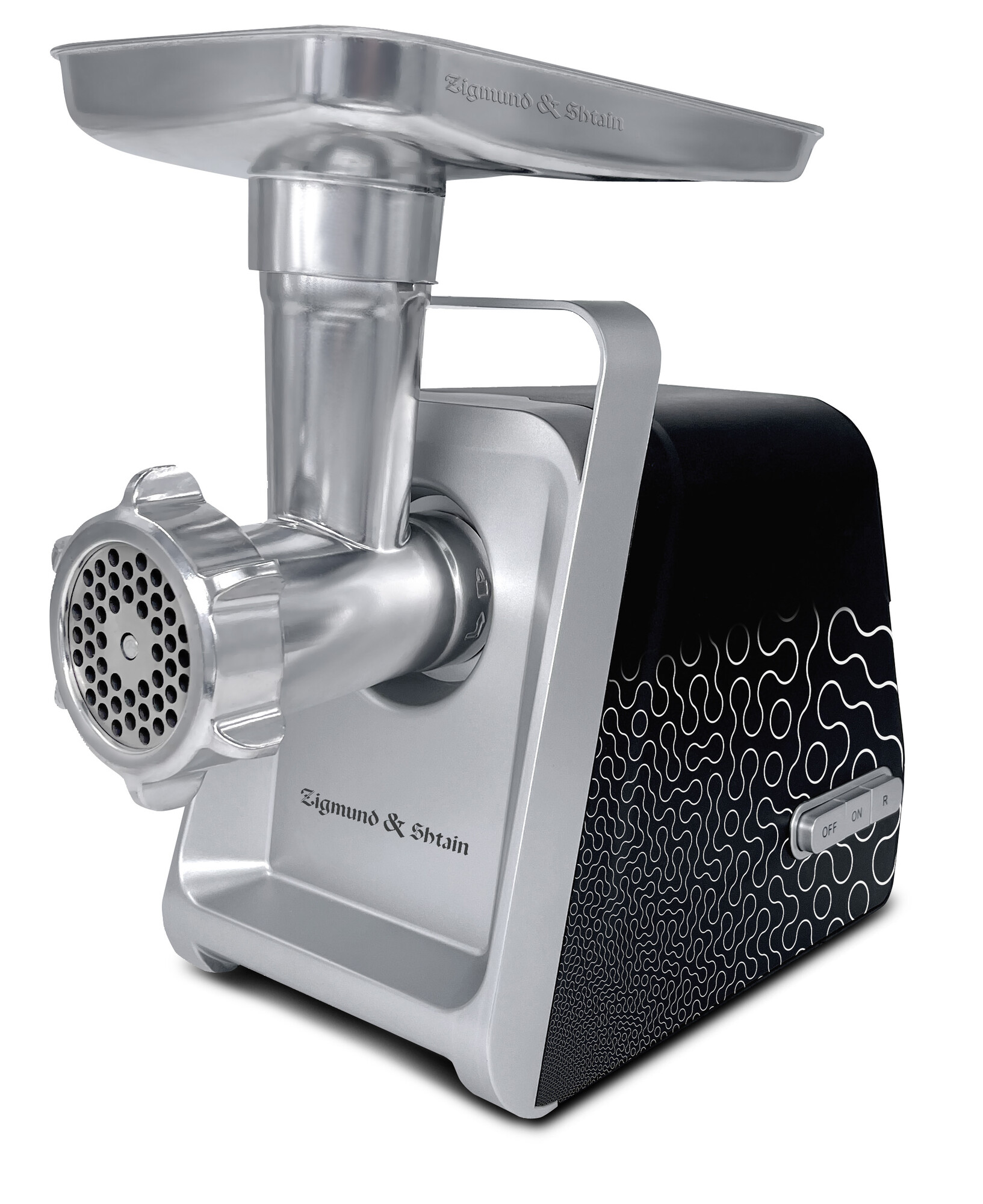9929165 Мясорубка электрическая Zigmund & Shtain ZMG-044 черный STDN-0082917 - Вид №2