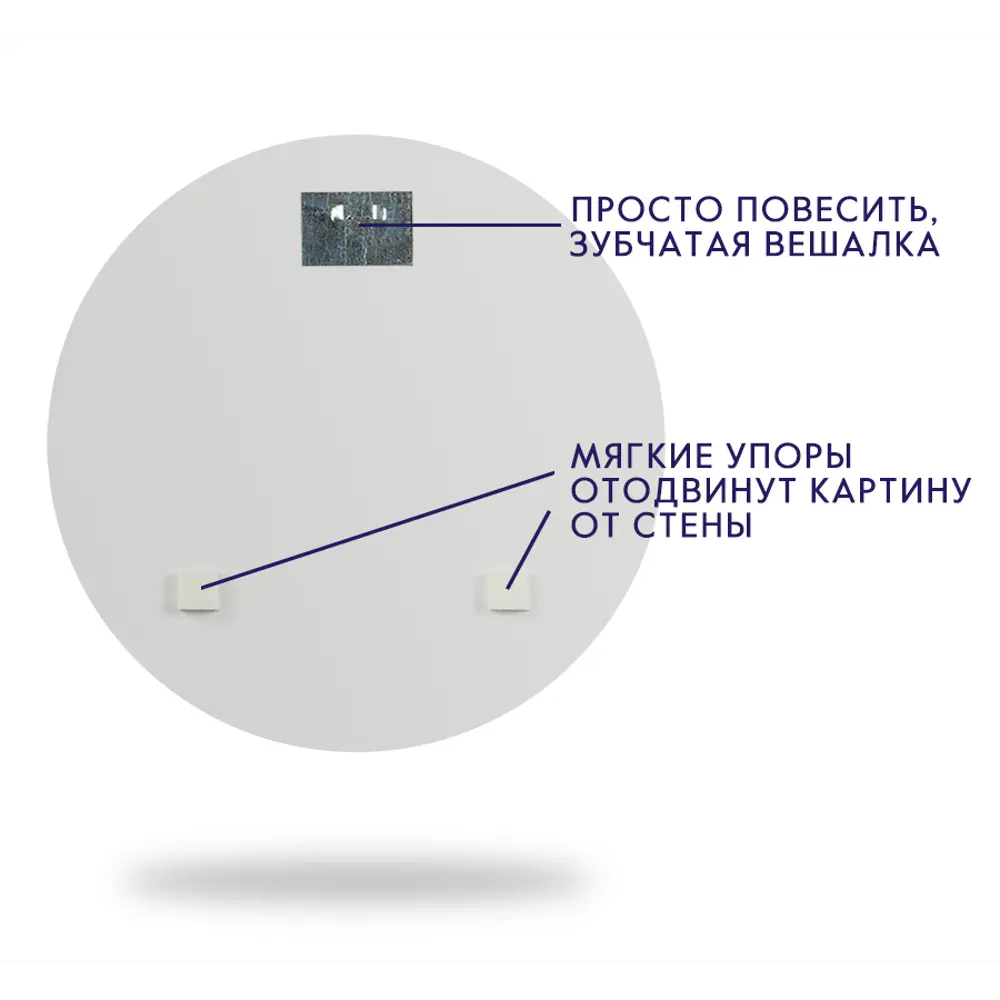 Картина на стекле Postermarket Волна 40x40 см STLM-2089593 - Вид №1