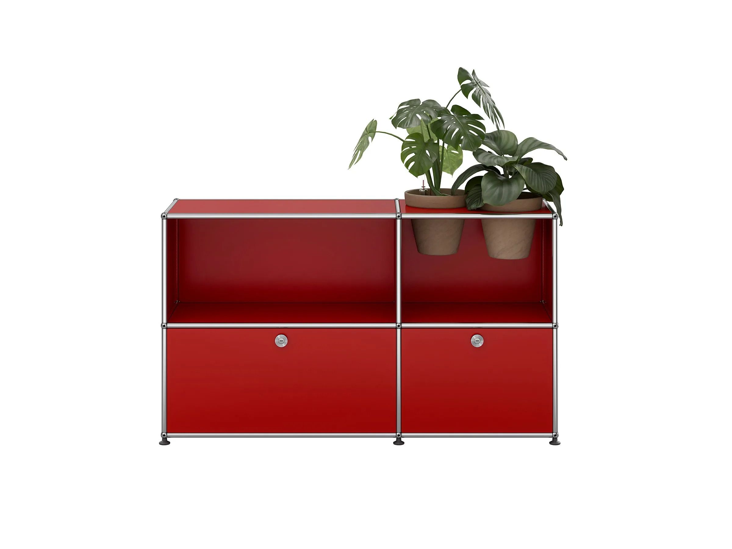 Секционный шкаф из стали с откидной створкой USM USM SELECTION ARCH-00053874 - Вид №9