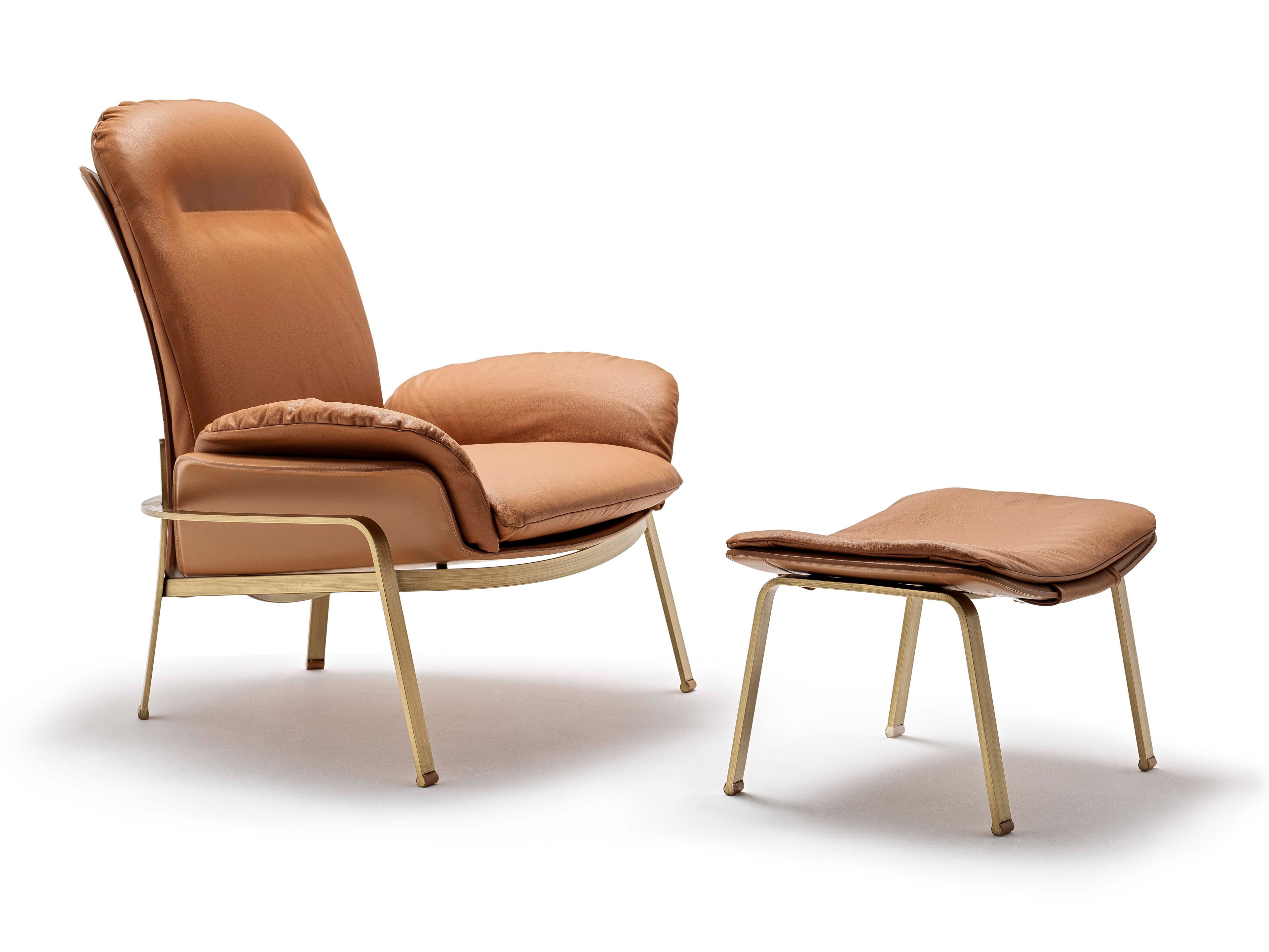 Кожаное кресло с подлокотниками Fasem Electa ARCH-00032939 - Вид №9