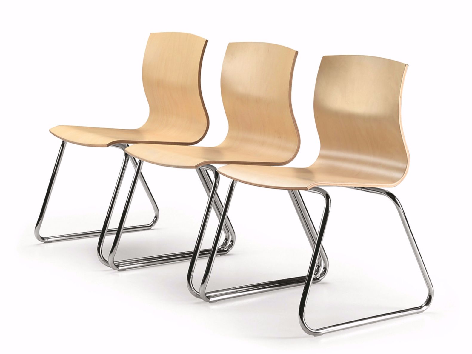 Многослойный штабелируемый стул TALIN Webwood ARCH-00059566 - Вид №2