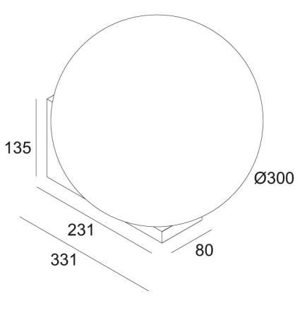 Металлическая светодиодная наружная настенная лампа Deltalight ARCH-00060542 - Вид №6