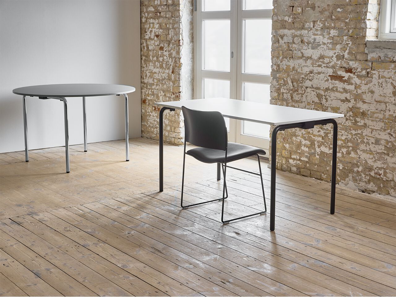 Штабелируемый стул из стали и дерева Howe 40/4 ARCH-00034360 - Вид №8