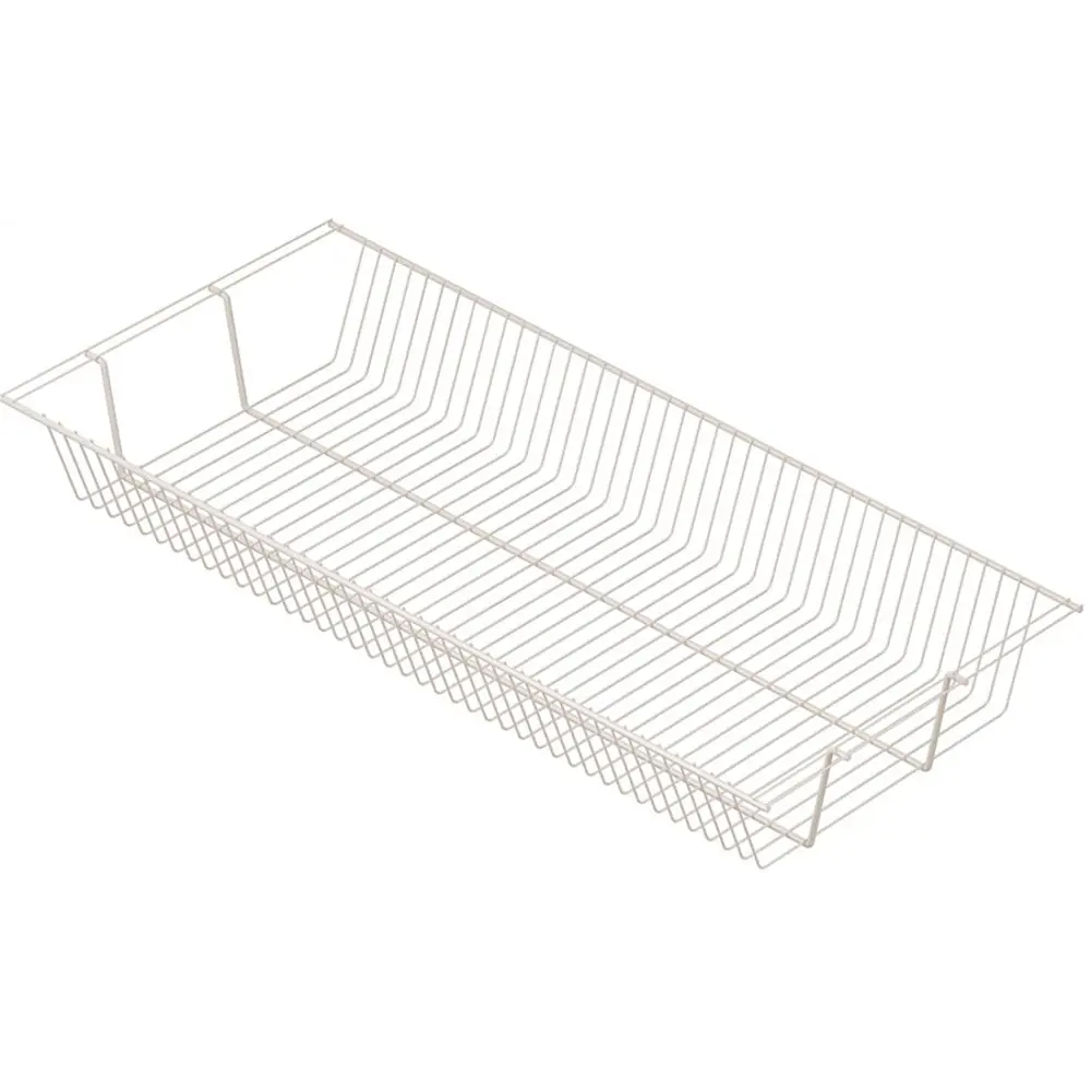 LARVIJ Полка-корзина для системы хранения 90.3x11.8x40.6 см бежевая сталь 84804133 STLM-0055426