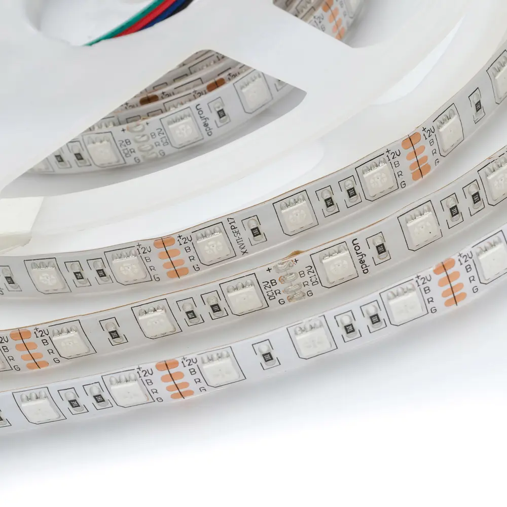 Светодиодная лента Apeyron 00-528 60 диод 14.4 Вт/м 12 В 10 мм IP65 9 м RGB свет 84721236 STLM-2208711  - Вид №6