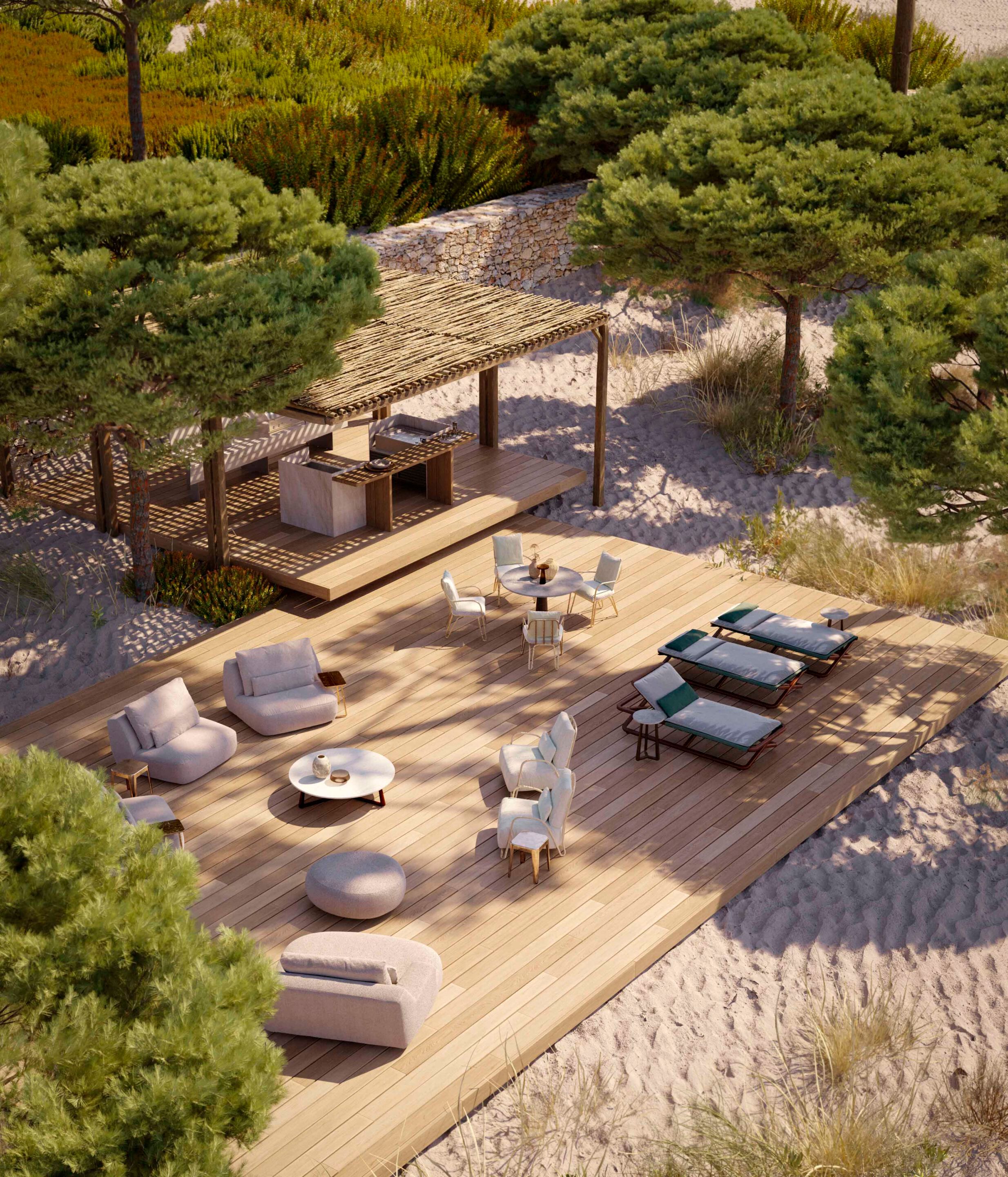 Кухня на открытом воздухе Exteta Amalfi ARCH-00024026 - Вид №12