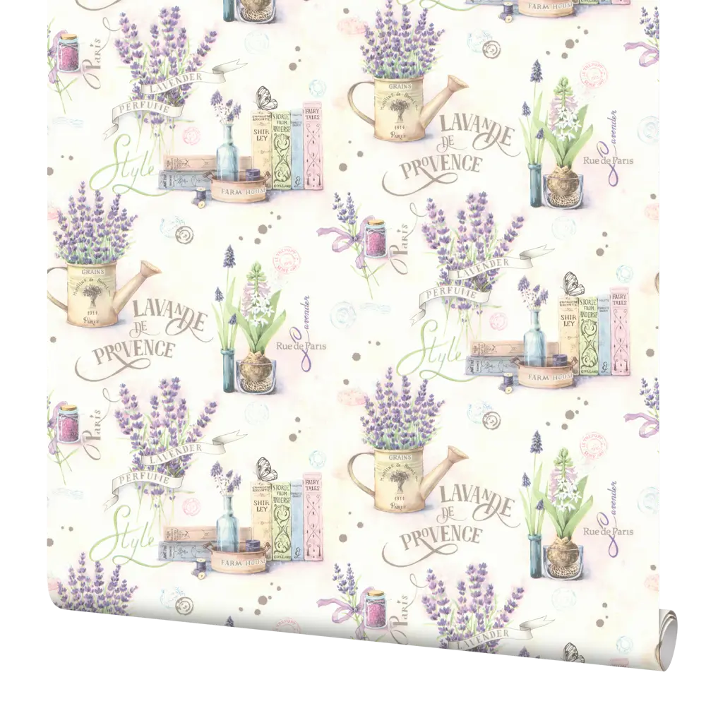 Обои флизелиновые Home Color Lavande фиолетовые 1.06 м HC71985-56 PALITRA HOME STLM-2117561